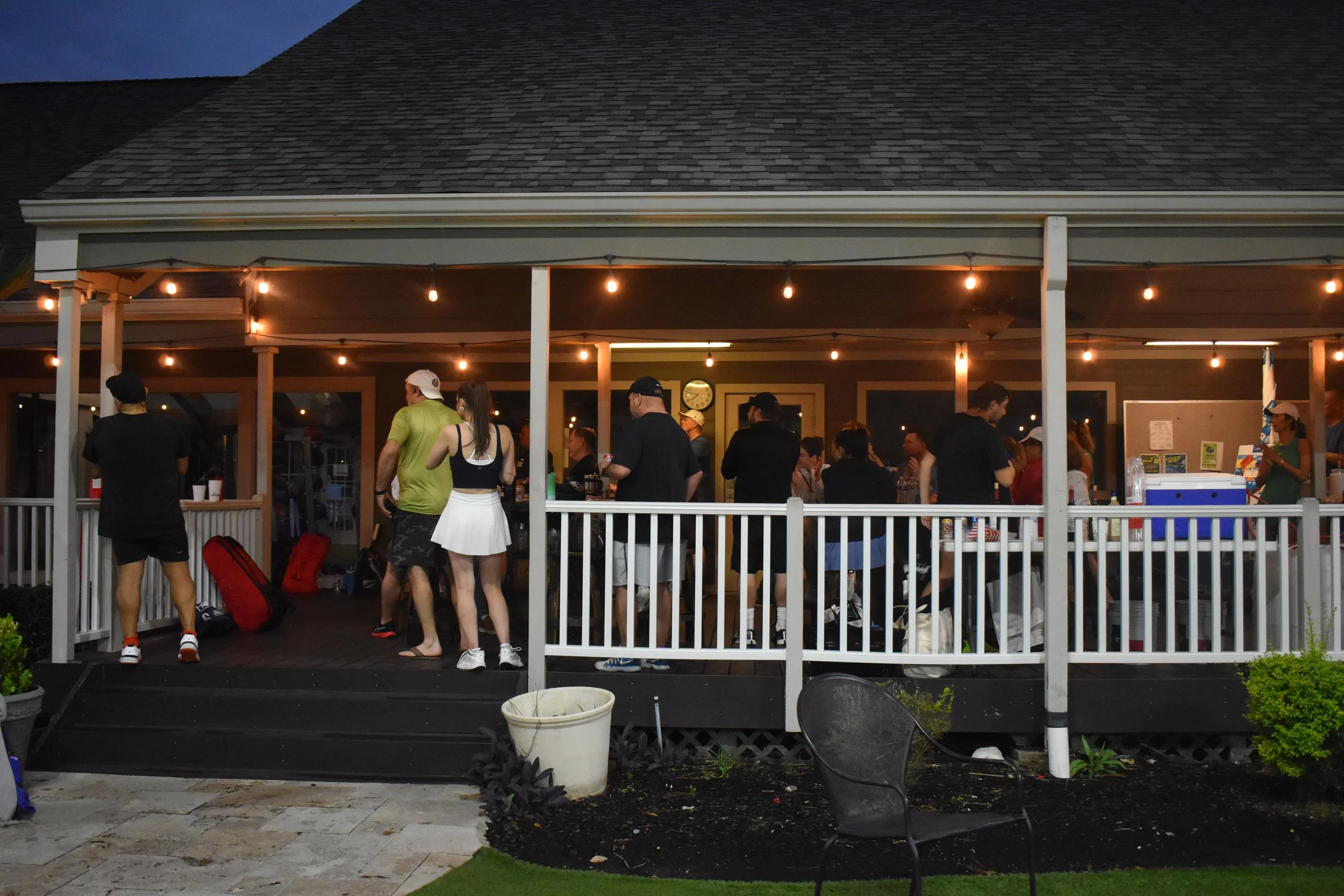 Registration Happy Hour &amp; Tennis Drills