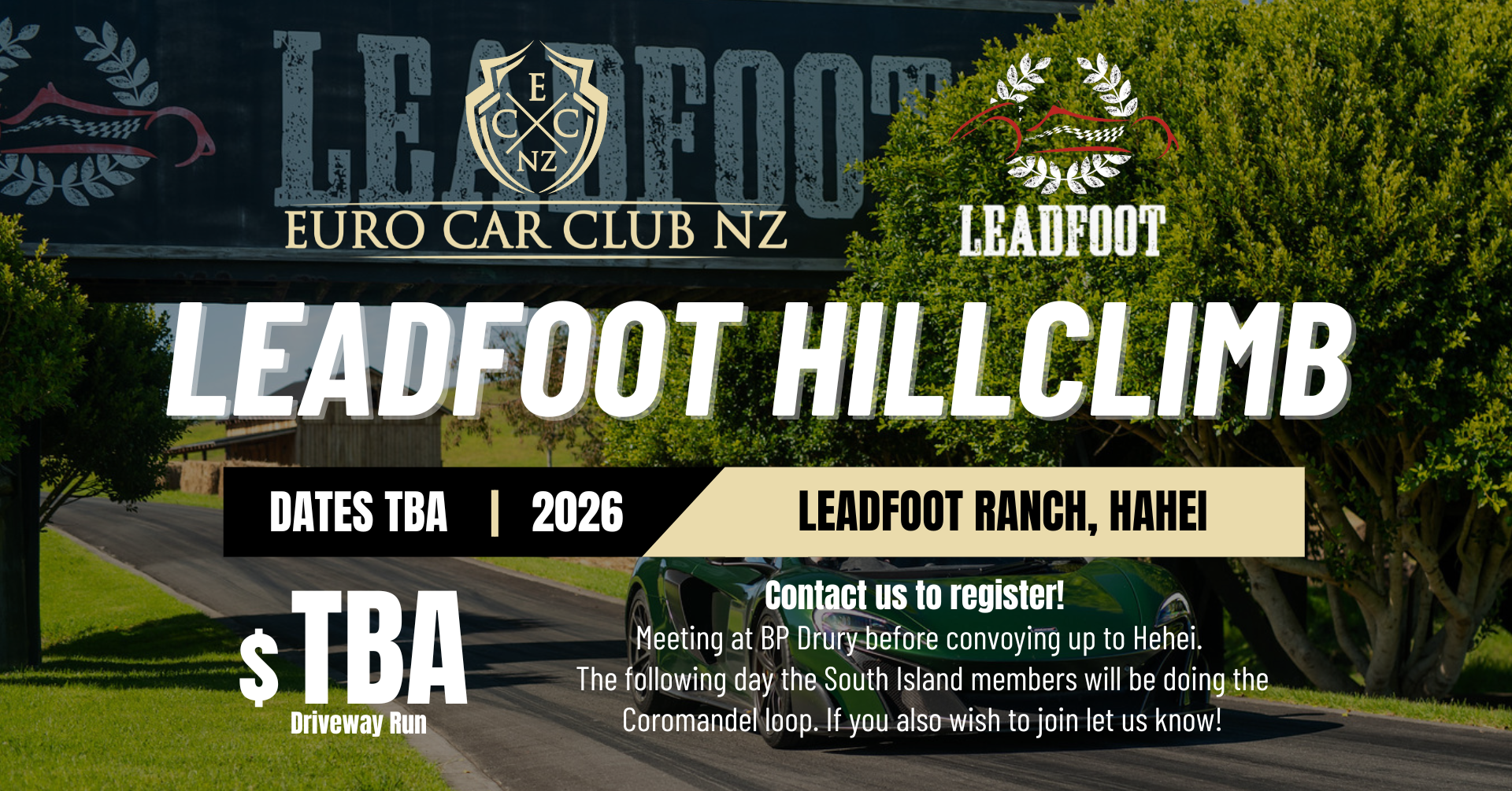 Leadfoot Private Hillclimb 2026