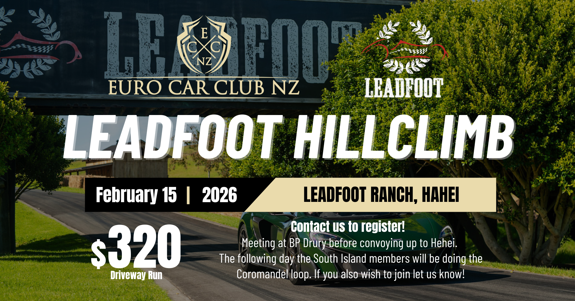 Leadfoot Private Hillclimb 2026