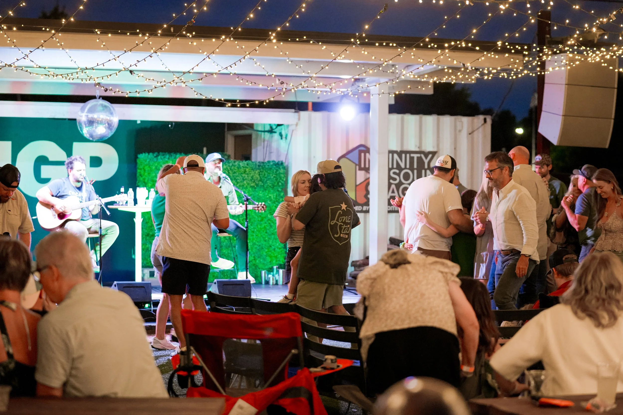 The crowd at Zavala's Bash