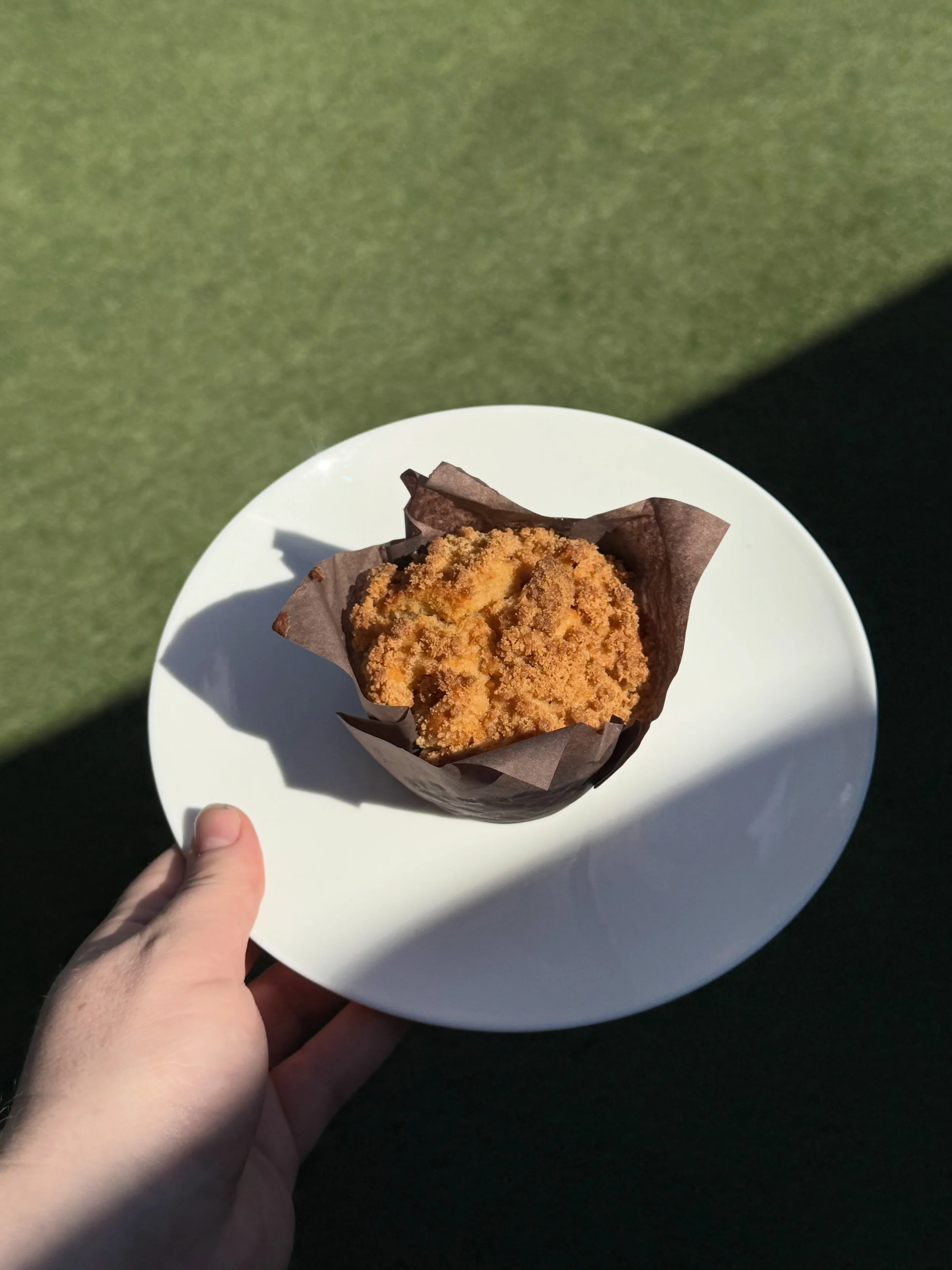 Serving this week: Apple crumble muffins

Beef Goulash curry

Spinach &amp; ricotta rolls

Passionfruit &amp; berry blondies 

Toasties &amp; chips

Garlic, beef &amp; mushroom pies