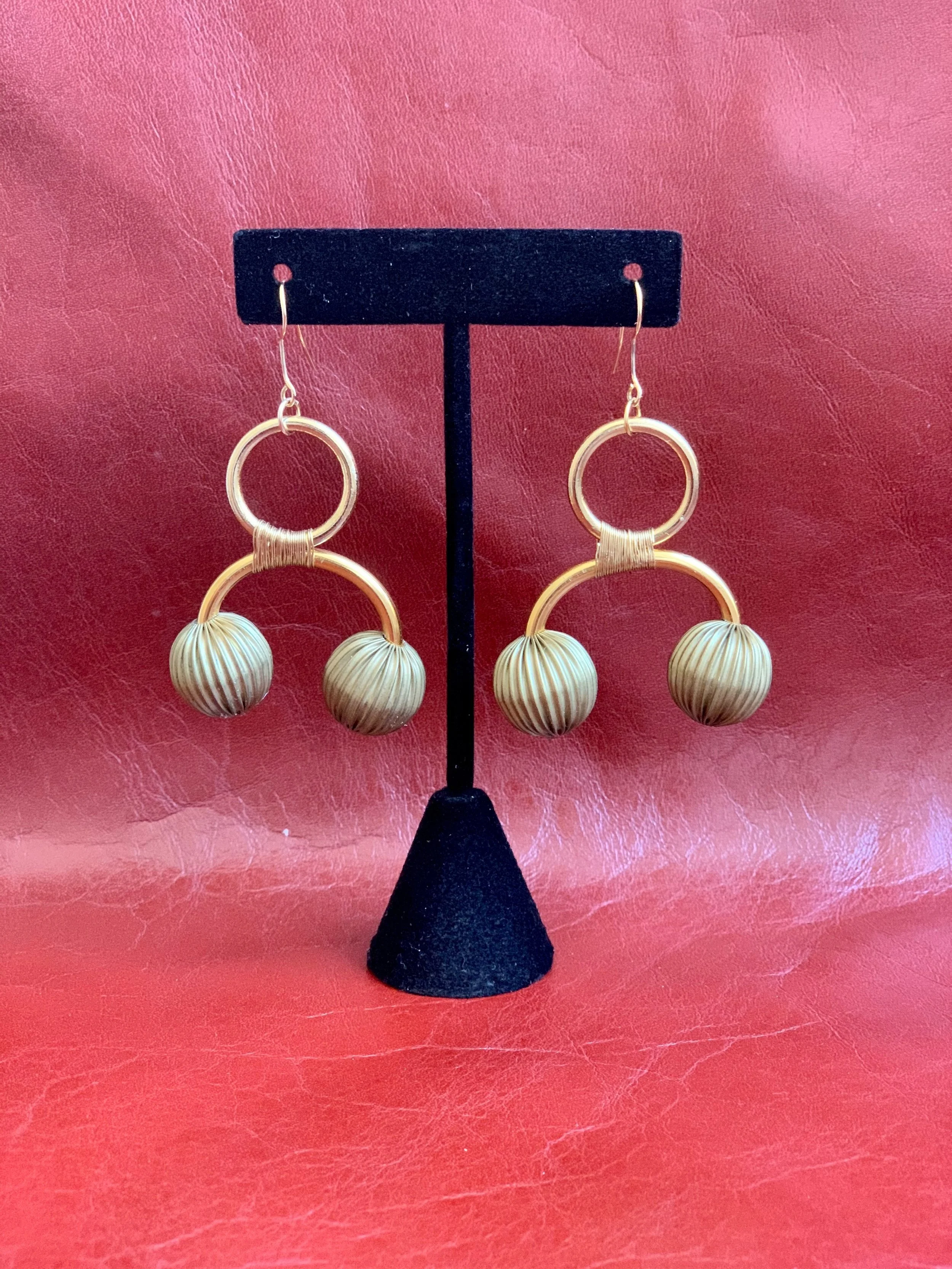 Ball Drop Earrings