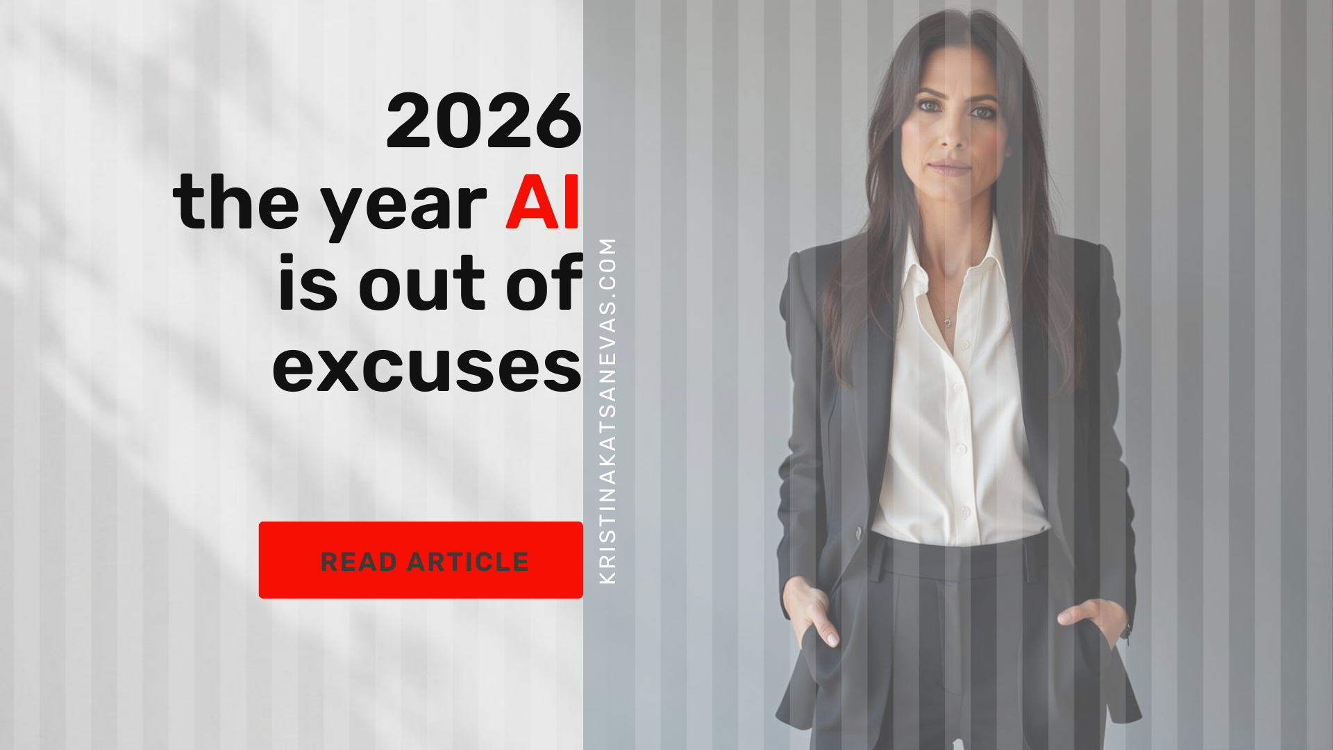 2026. The year AI Is Out of Excuses &amp; Starts to Perform