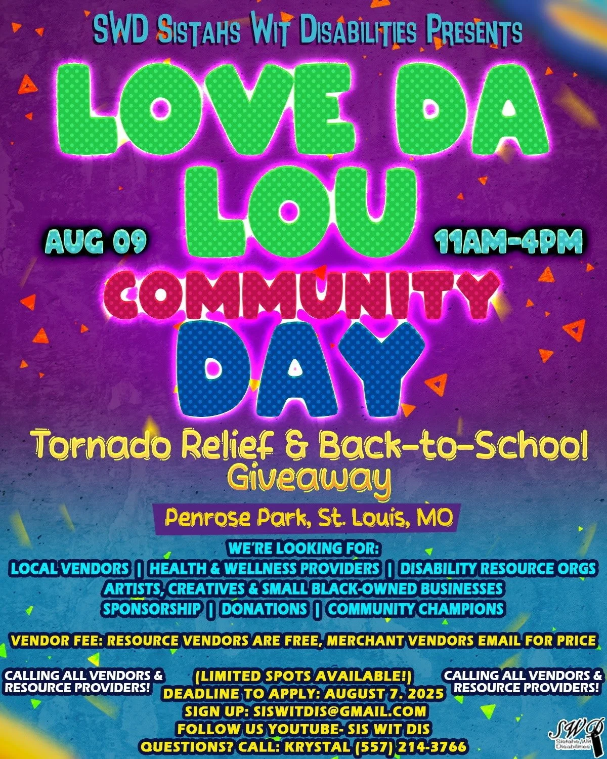 "Love Da Lou" Community Day