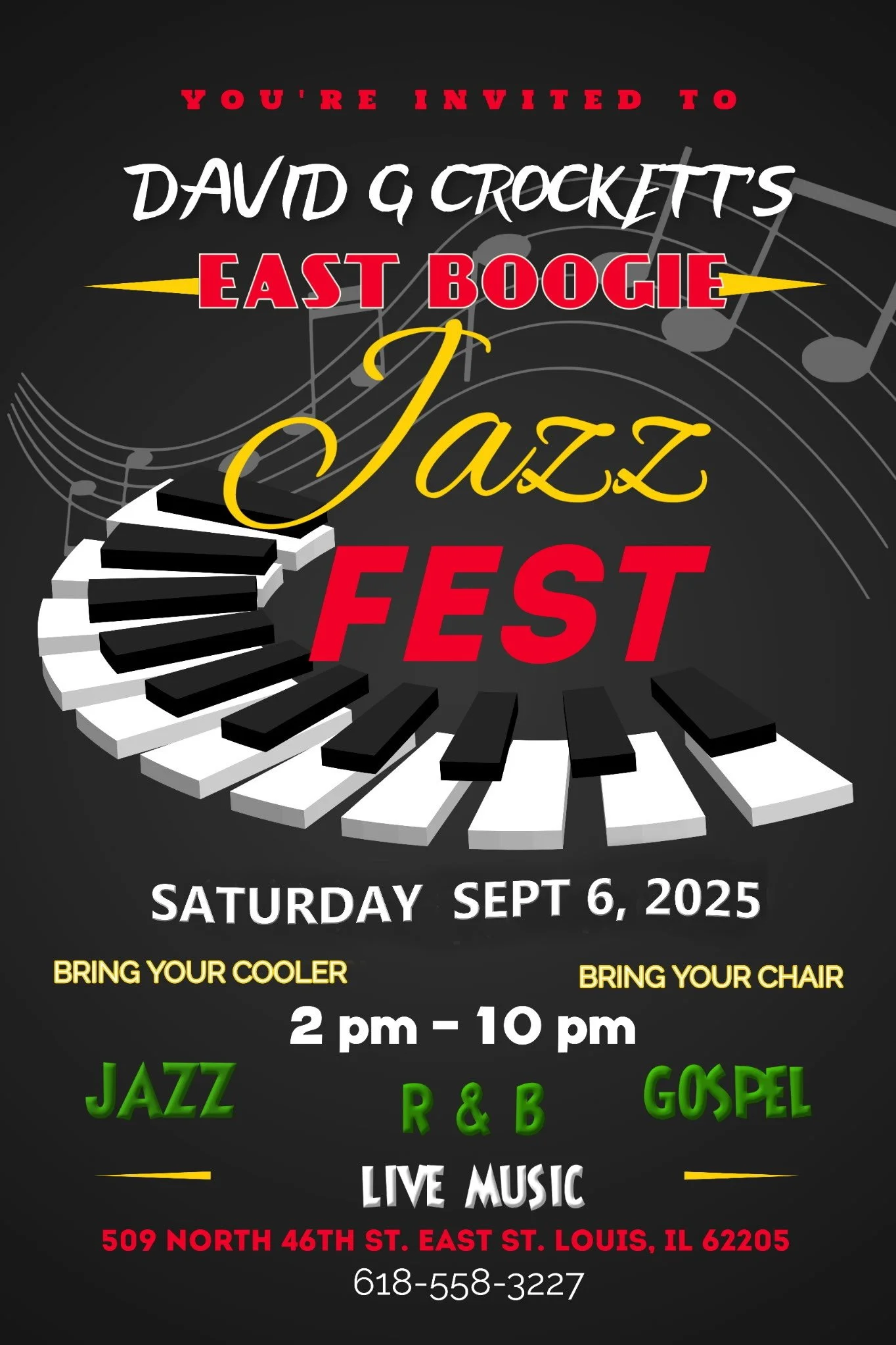 David G Crockett's East Boogie Jazz Fest