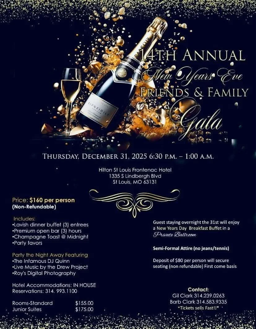 14th Annual New Year’s Eve Gala