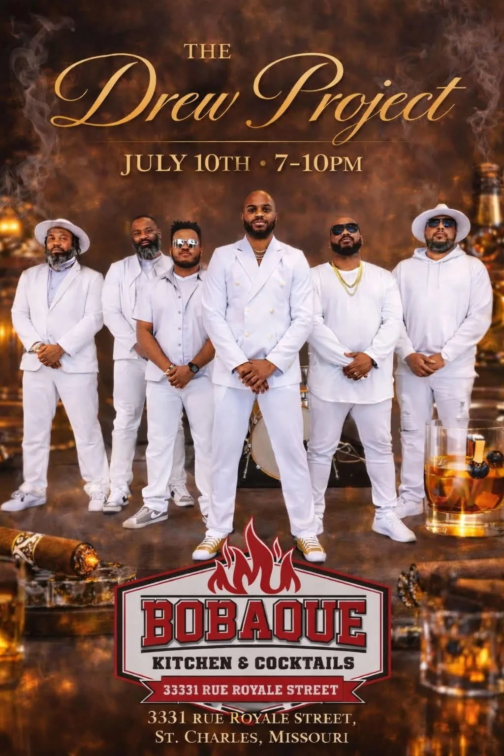 Drew Project Live at Bobaque Kitchen &amp; Cocktails