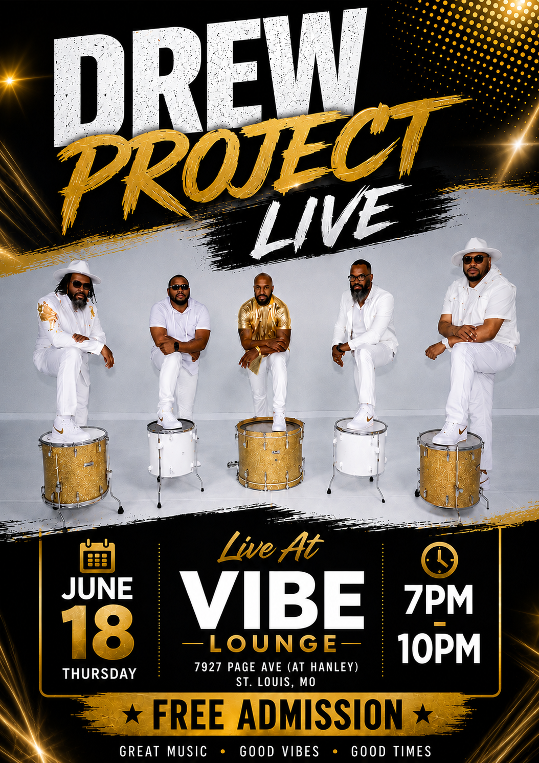Drew Project at Vibe Lounge