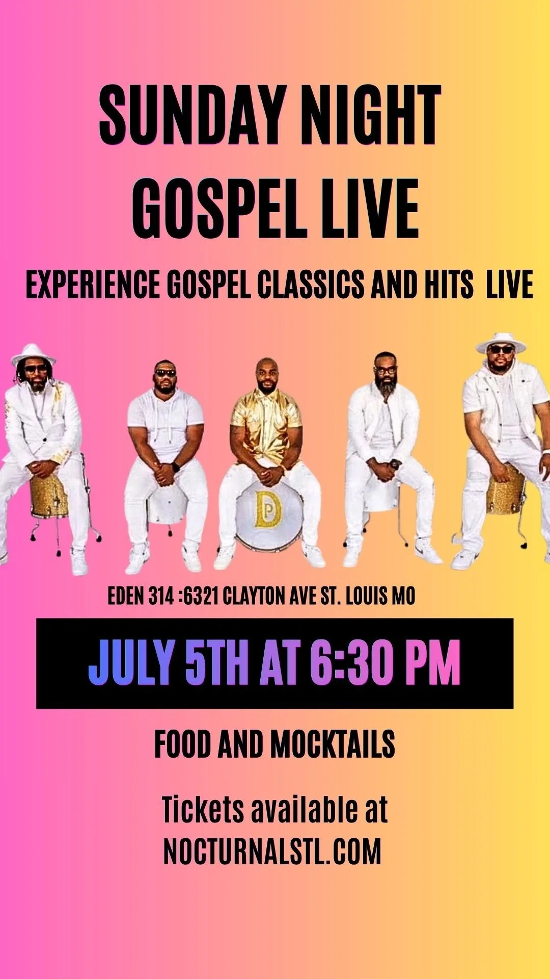 Sunday Night Gospel Live with The Drew Project