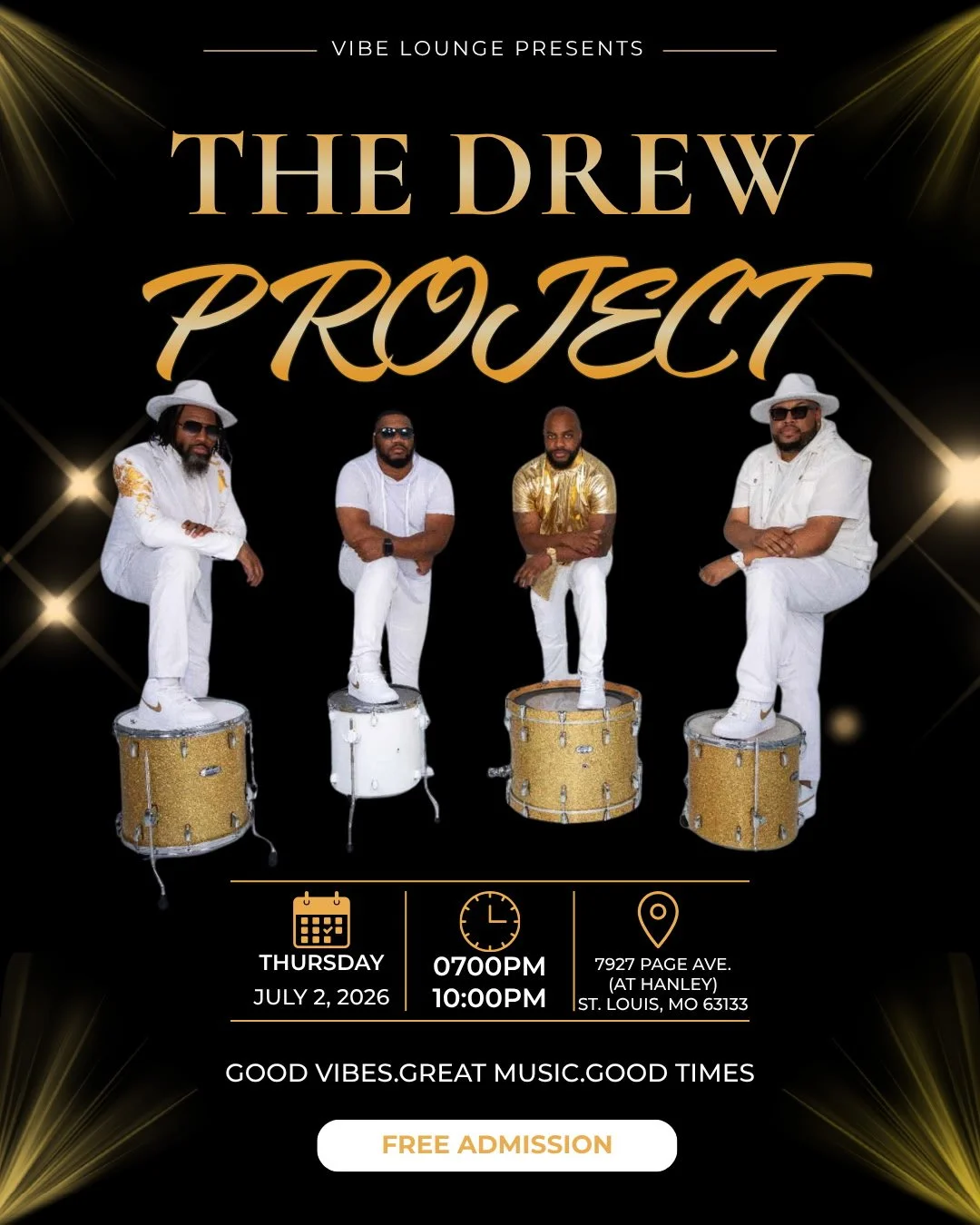 The Drew Project Live at Vibe Lounge 