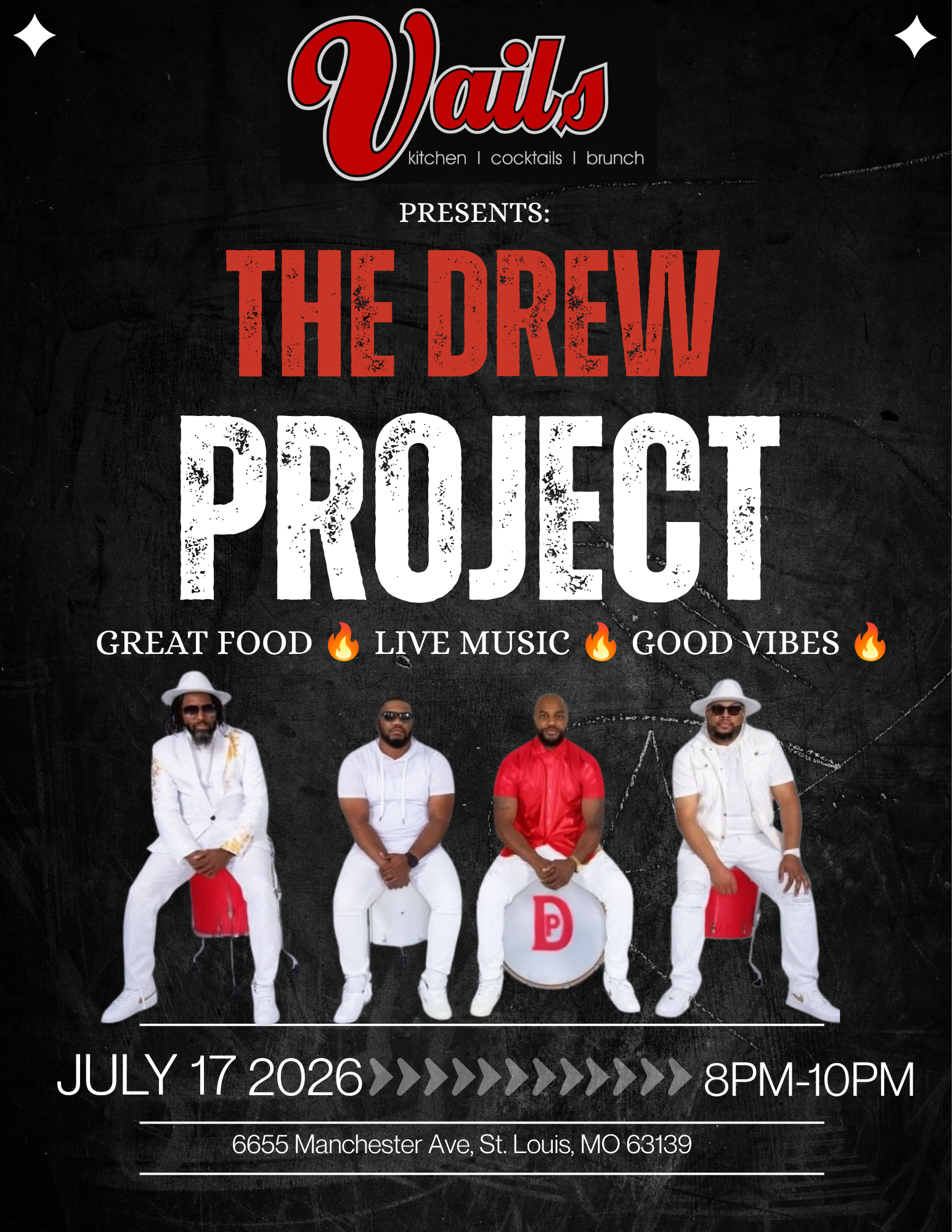 The Drew Project LIVE at Vails! 🎶