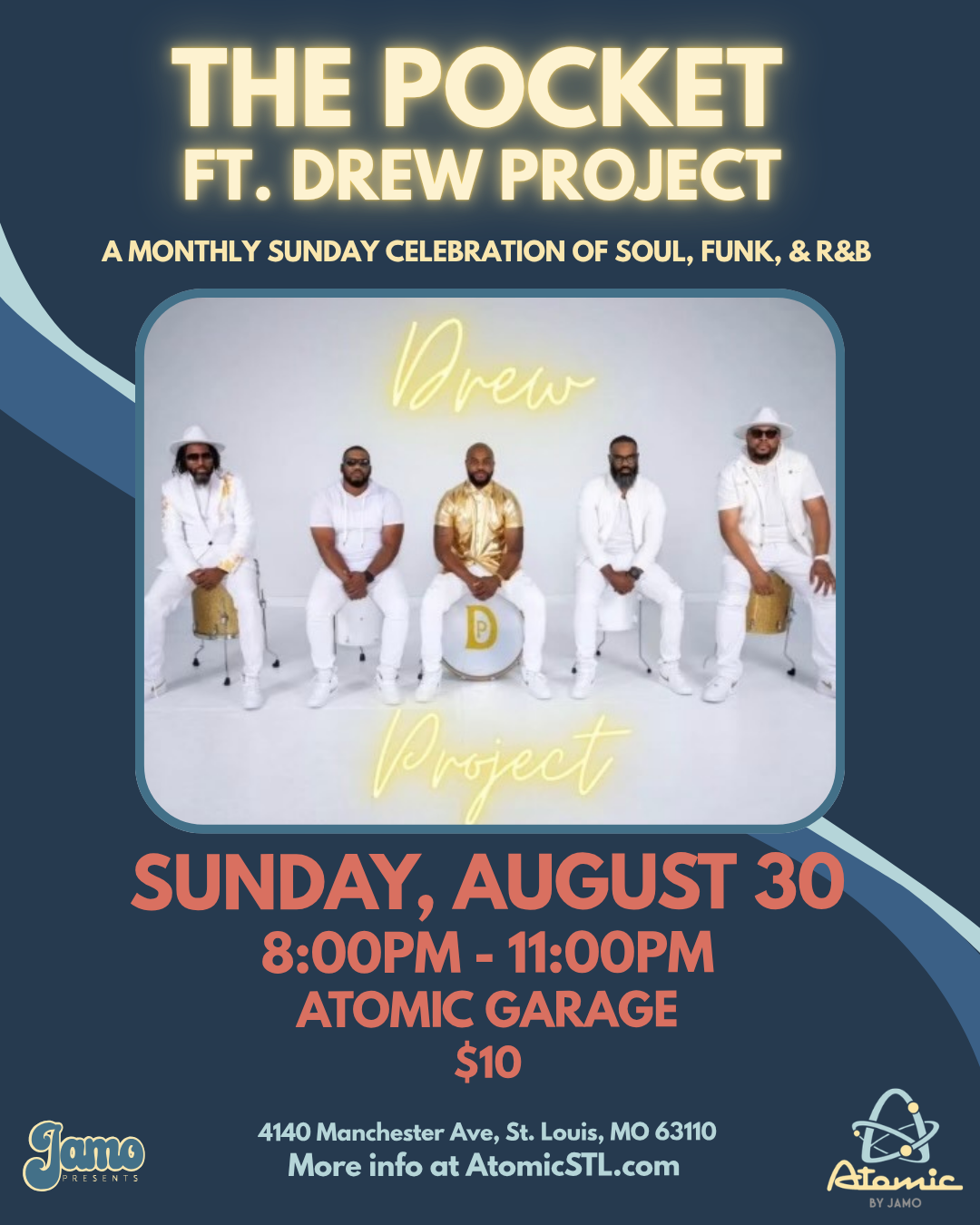 The Pocket for Drew Project at Atomic Garage