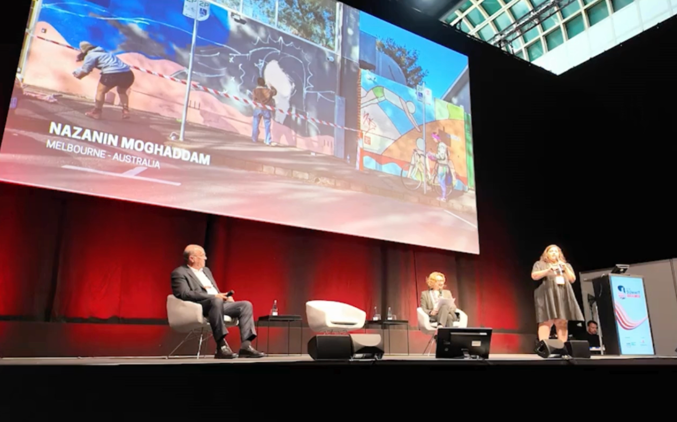 Graffiti as public art 