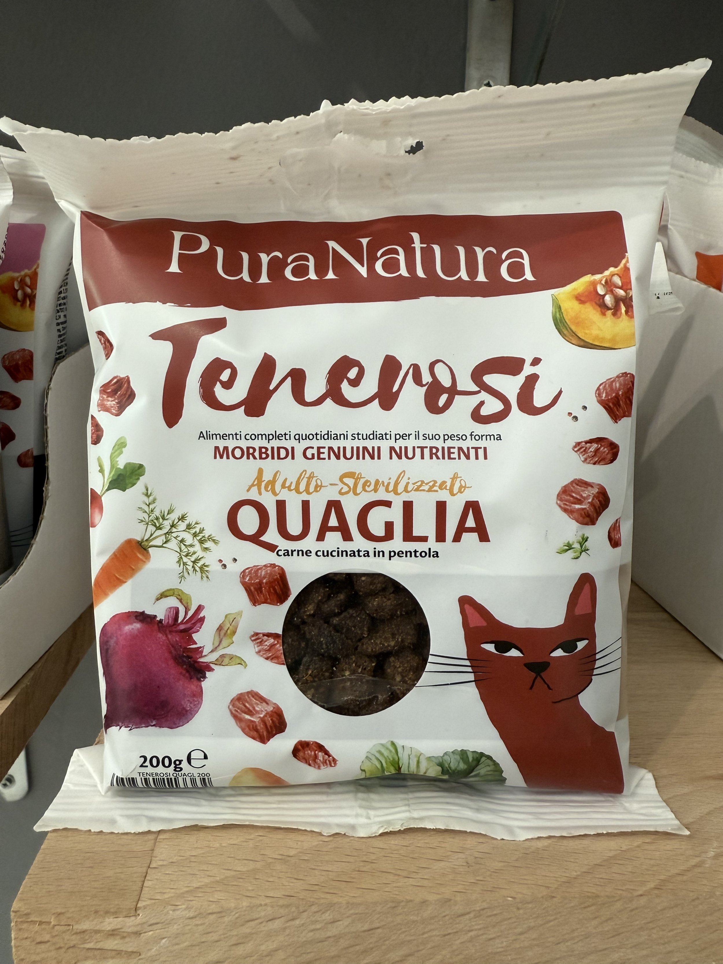 TENEROSI QUAGLIA ADULTO/STERILIZZATO (200gr)