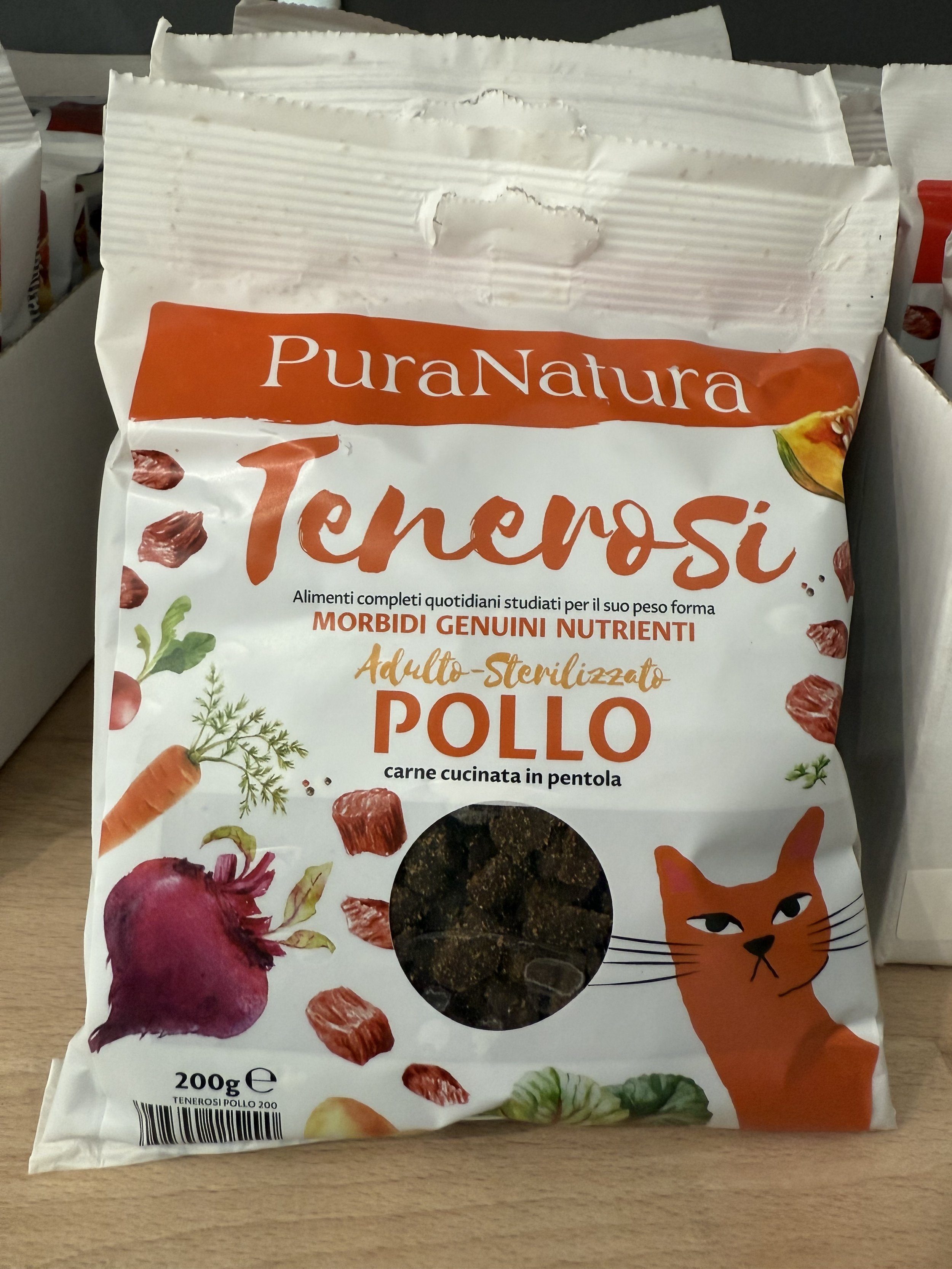 TENEROSI POLLO ADULTO/STERILIZZATO (200gr)