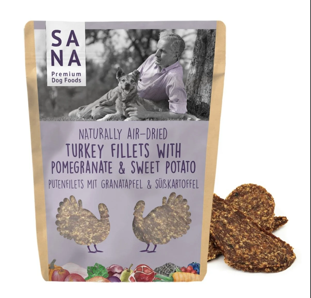 Filetti di Tacchino con Melograno e Patate Dolci