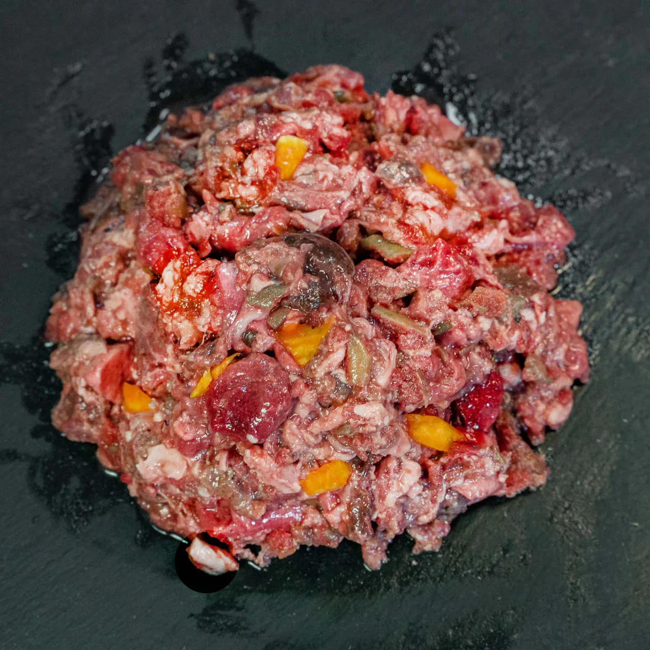 Dog Burger con Frutta Fresca – Agnello e Manzo