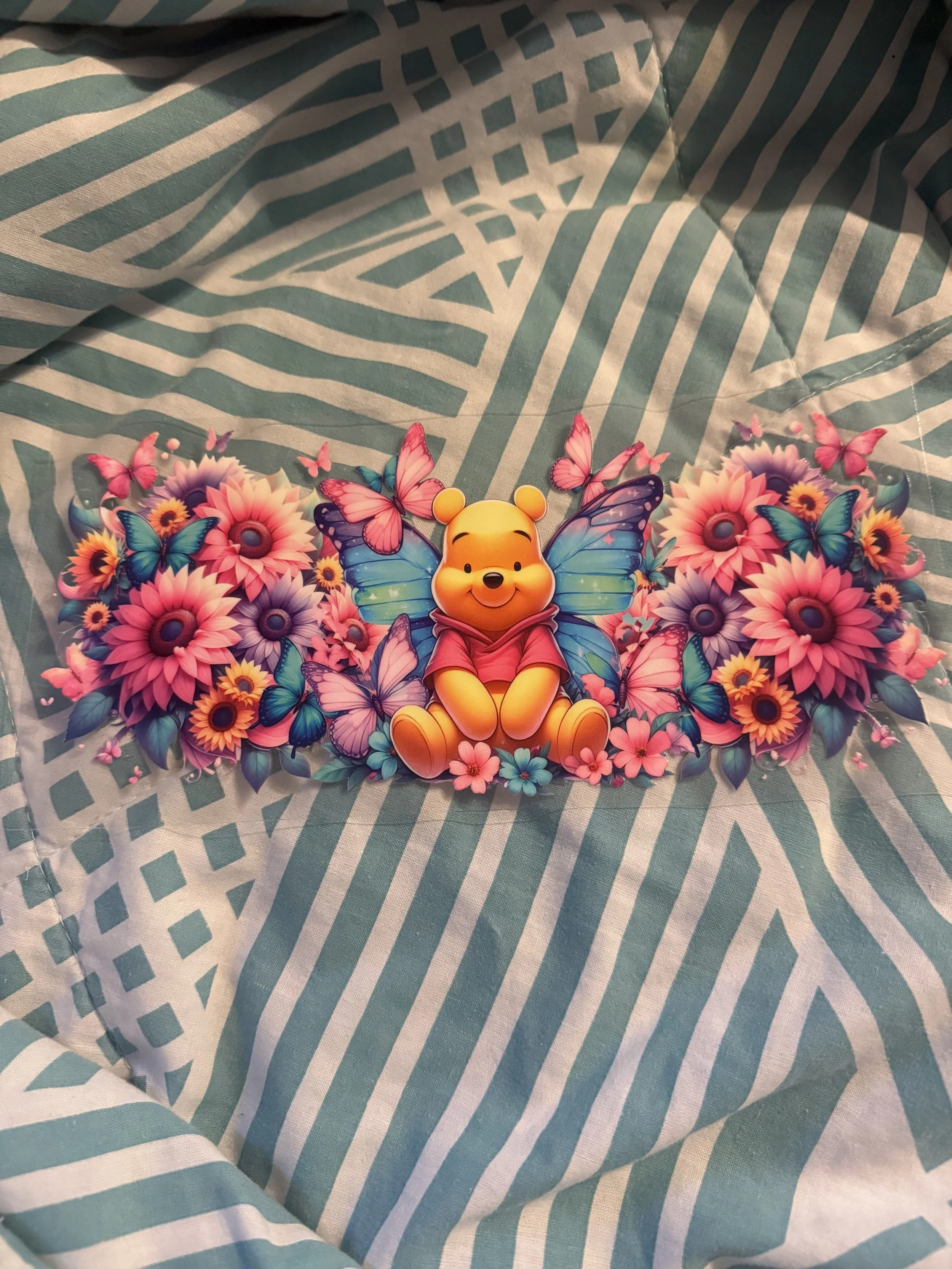 Pooh bear wrap