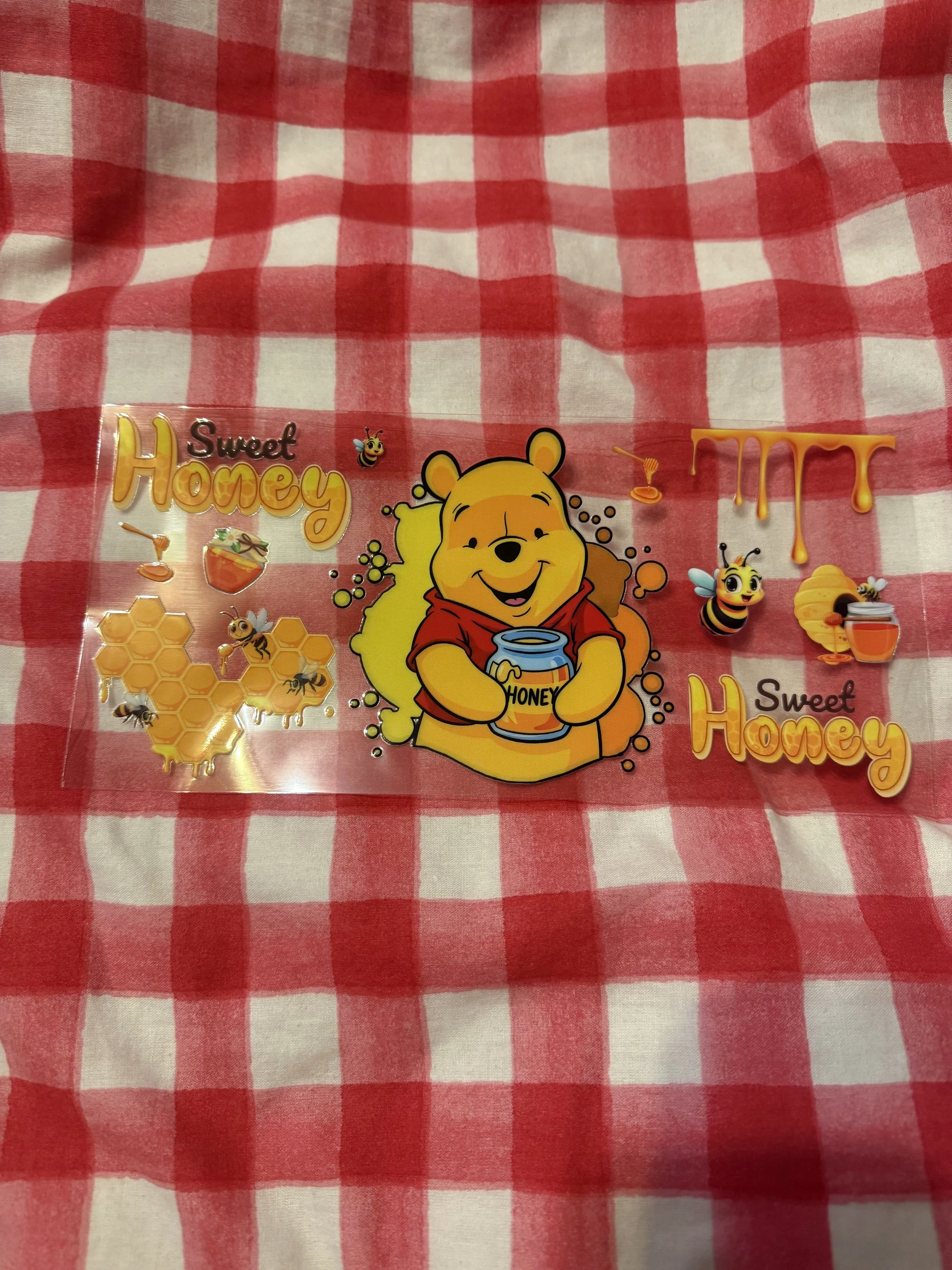 Pooh bear wrap