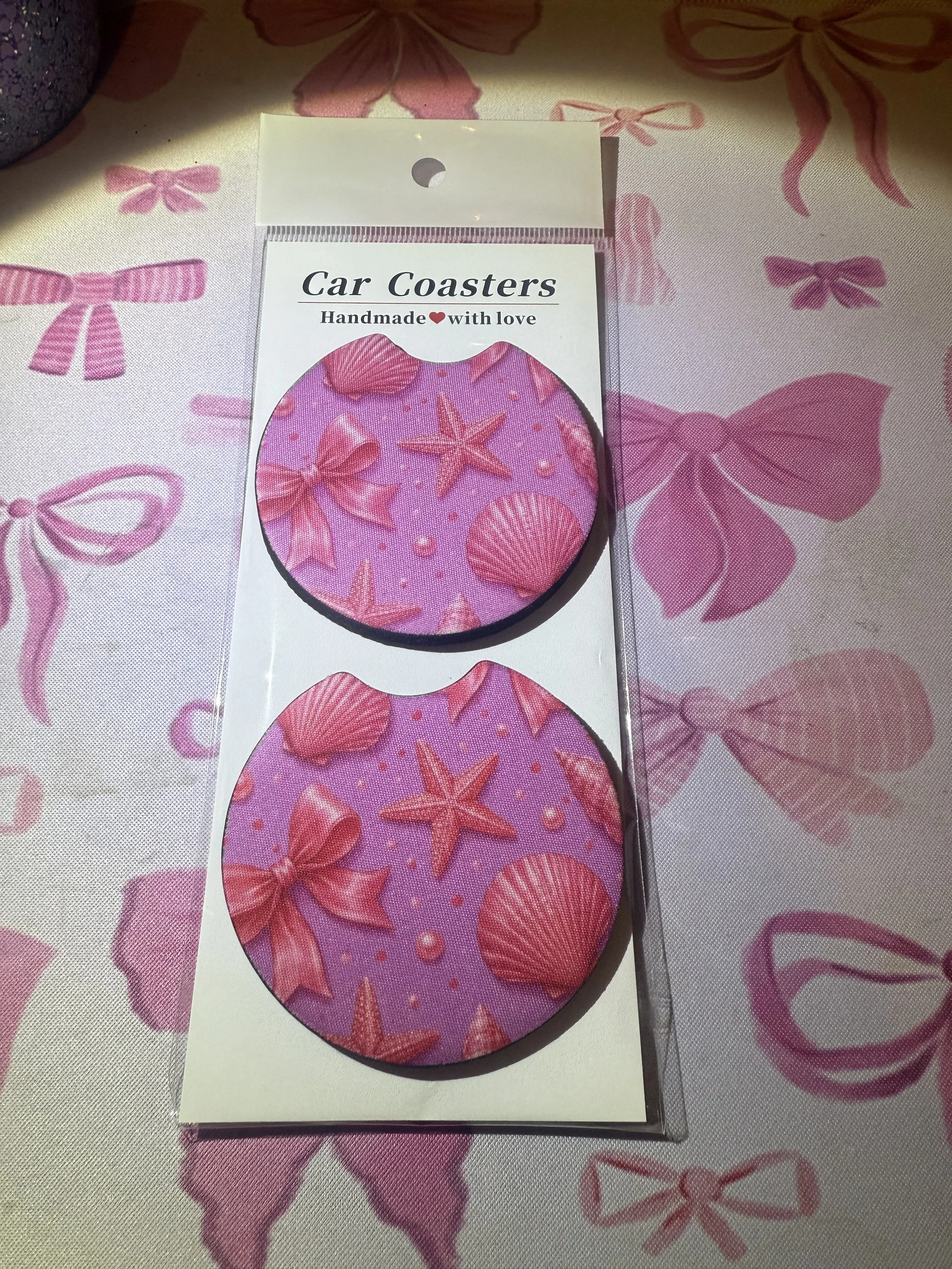 Shells car coaster