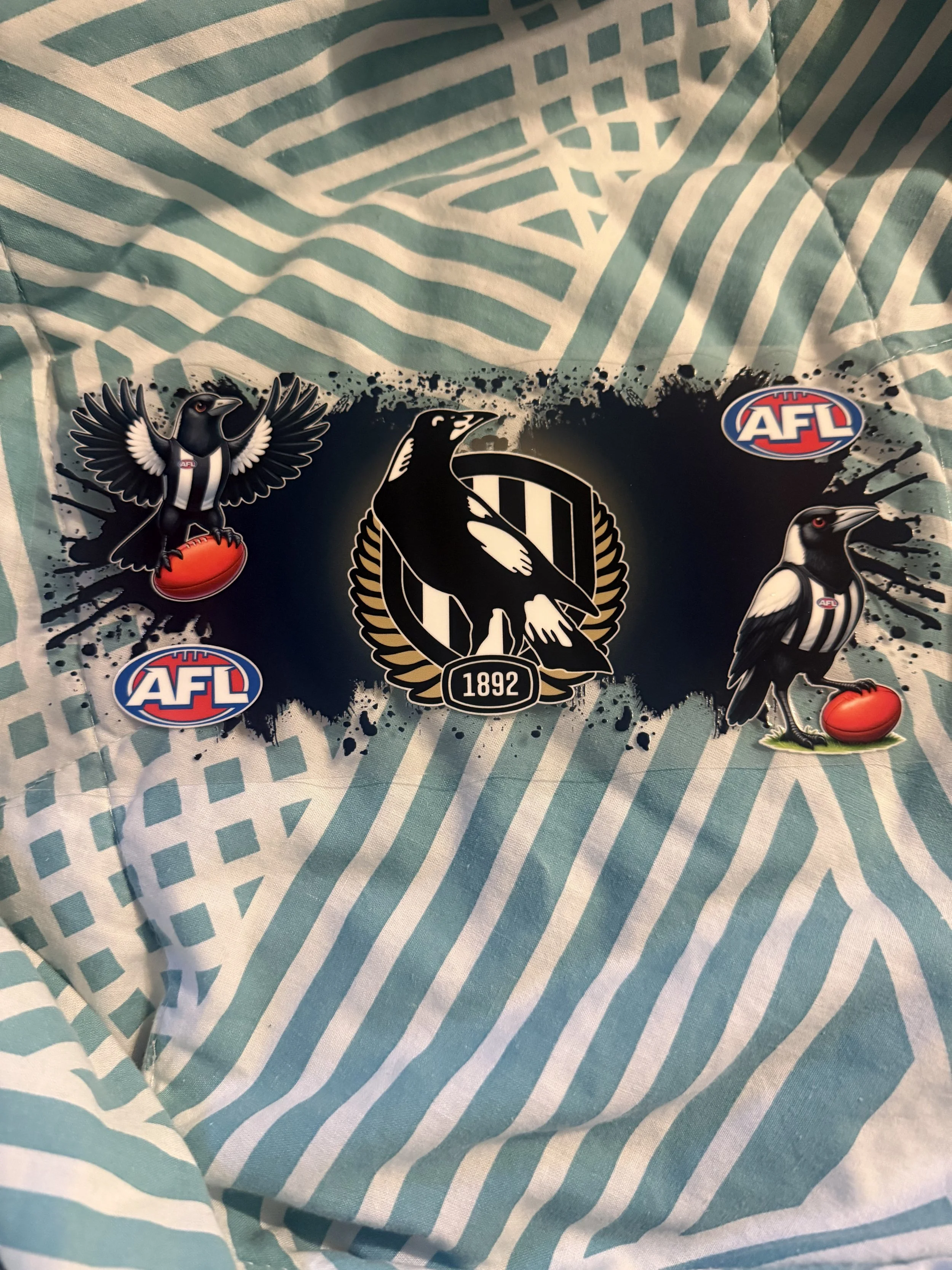 AFL Collingwood Wrap