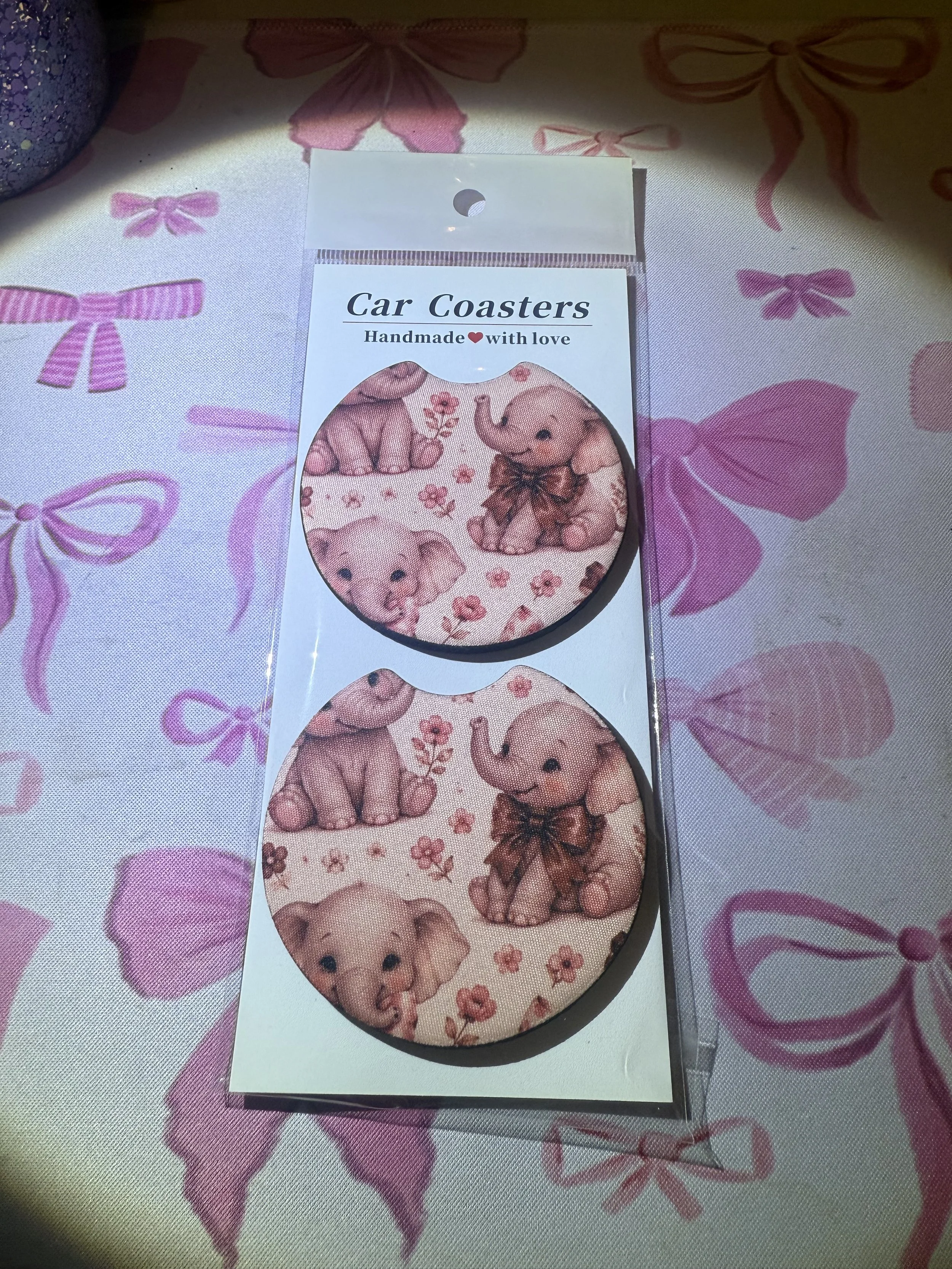 Elephant car coaster