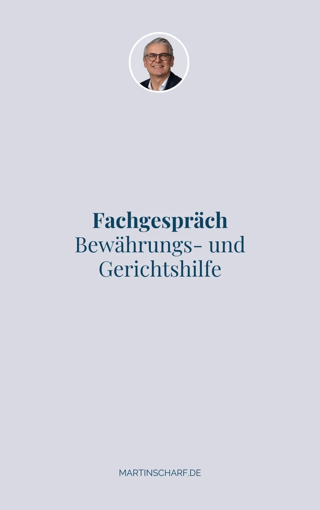 Fachgespräch mit RiOLG Klaus-Dieter Hartleb: Bewährungs- und Gerichtshilfe unter Druck