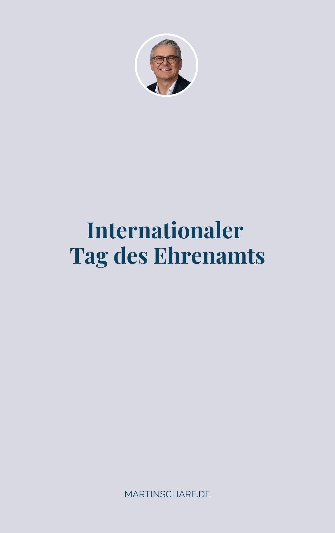Internationaler Tag des Ehrenamts – Fundament unserer Demokratie
