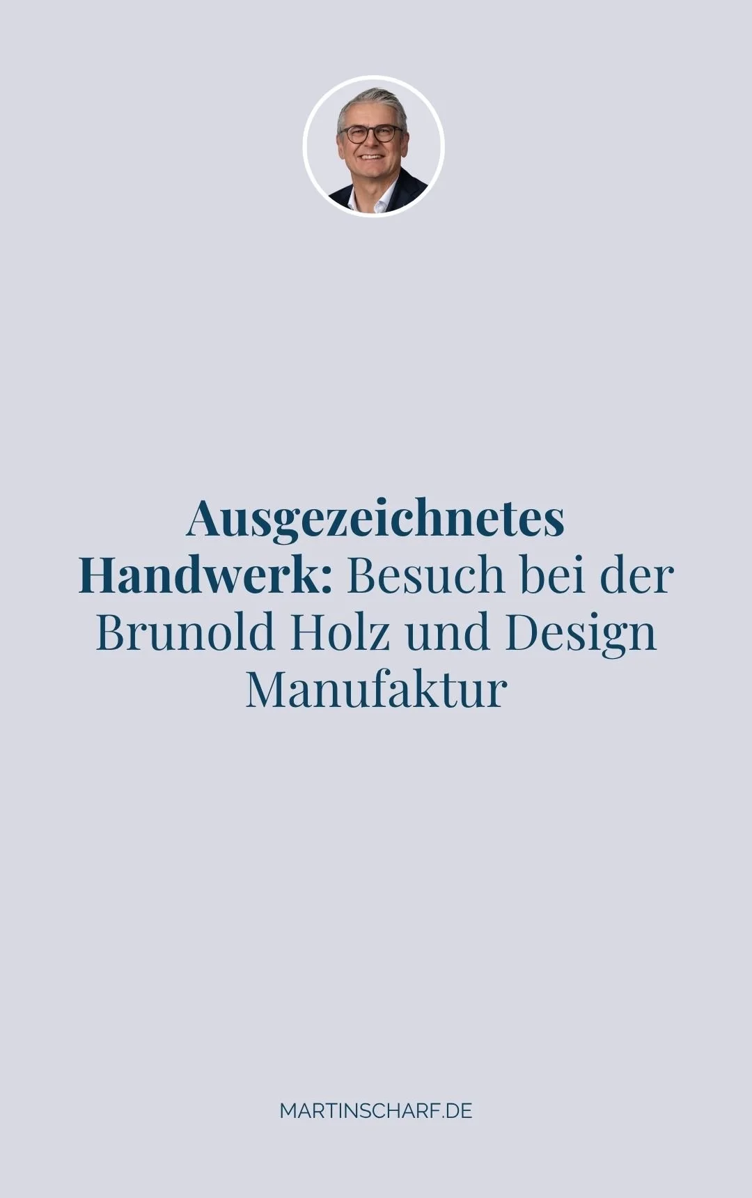Ausgezeichnetes Handwerk: Besuch bei der Brunold Holz und Design Manufaktur