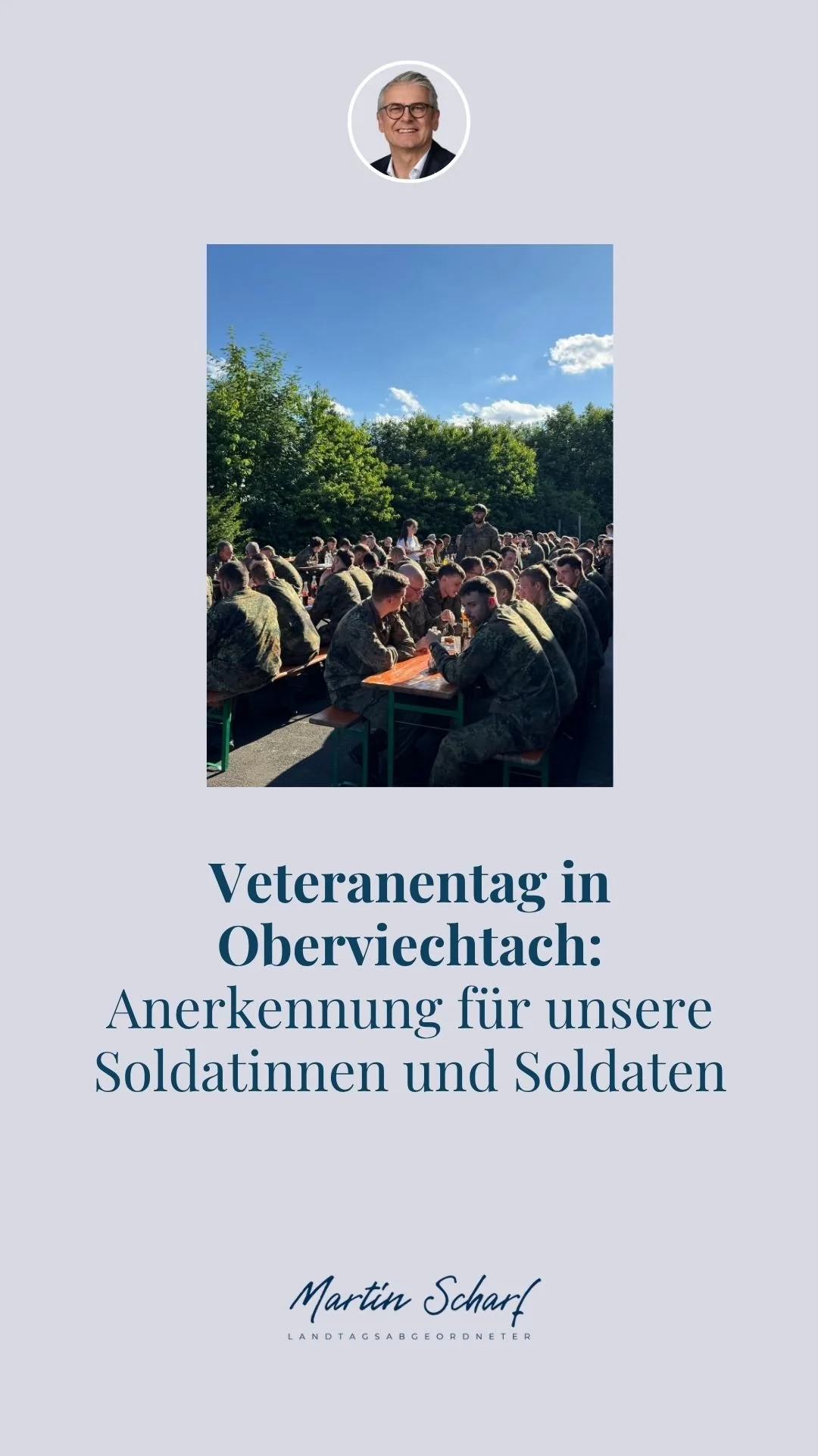 Veteranentag in Oberviechtach: Anerkennung für unsere Soldatinnen und Soldaten