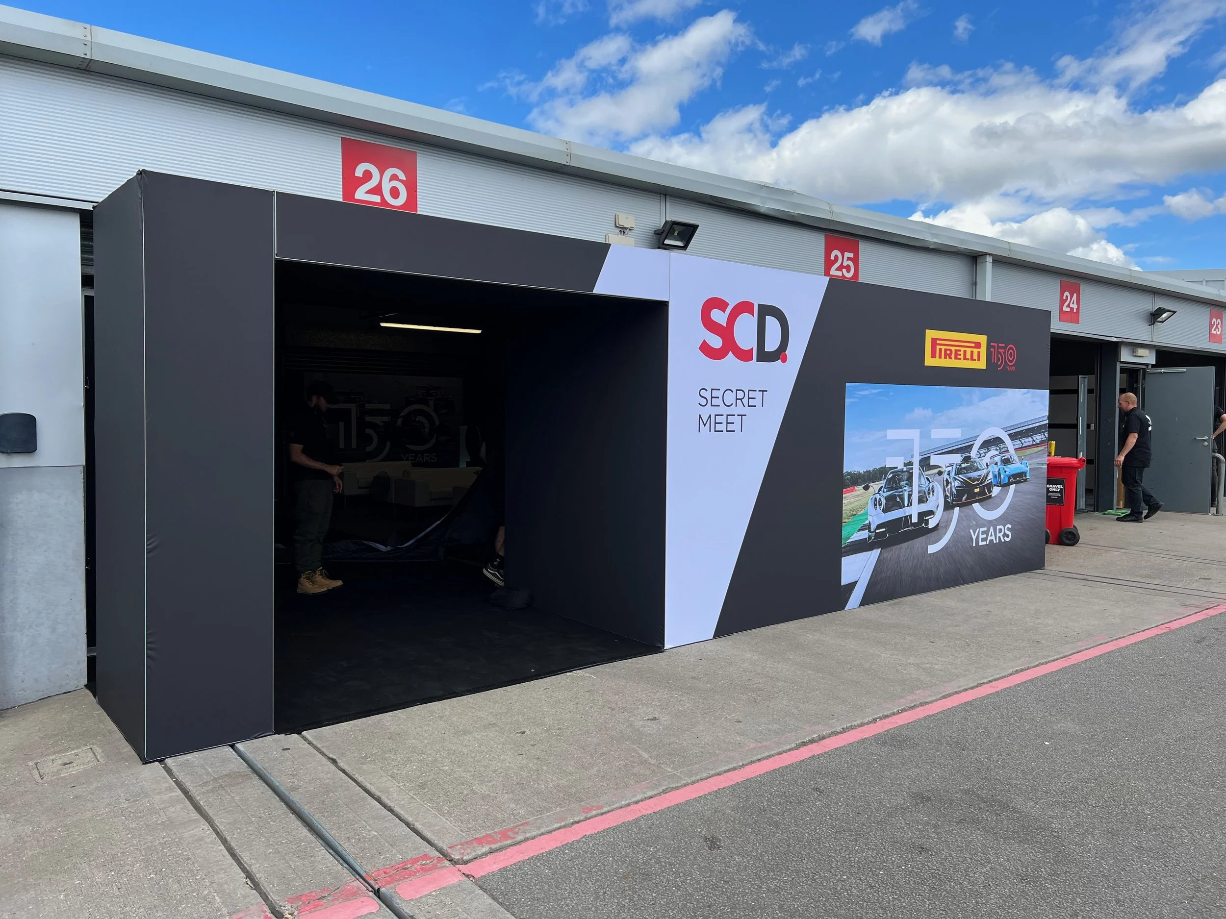 We produced a striking tension fabric structure for SCD, combining lightweight engineering with seamless, high-impact graphics. The result was a bold, professional display solution that delivered maximum visual impact while remaining easy to install