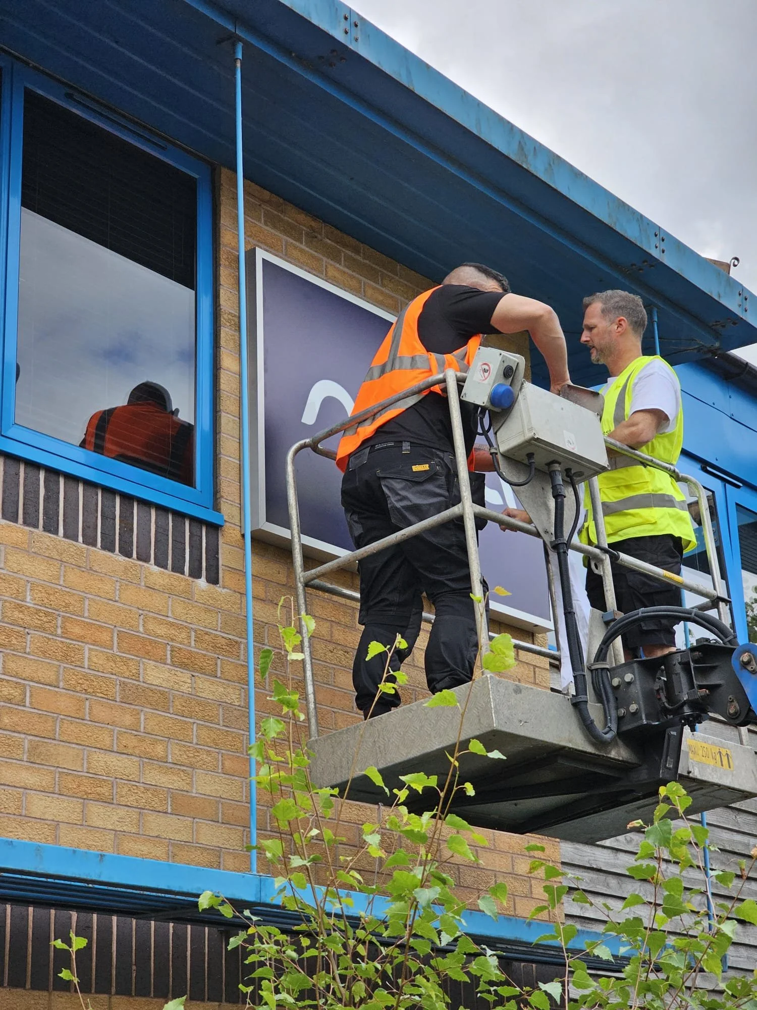 Our IPAF-trained team delivers safe, expert installations at height.