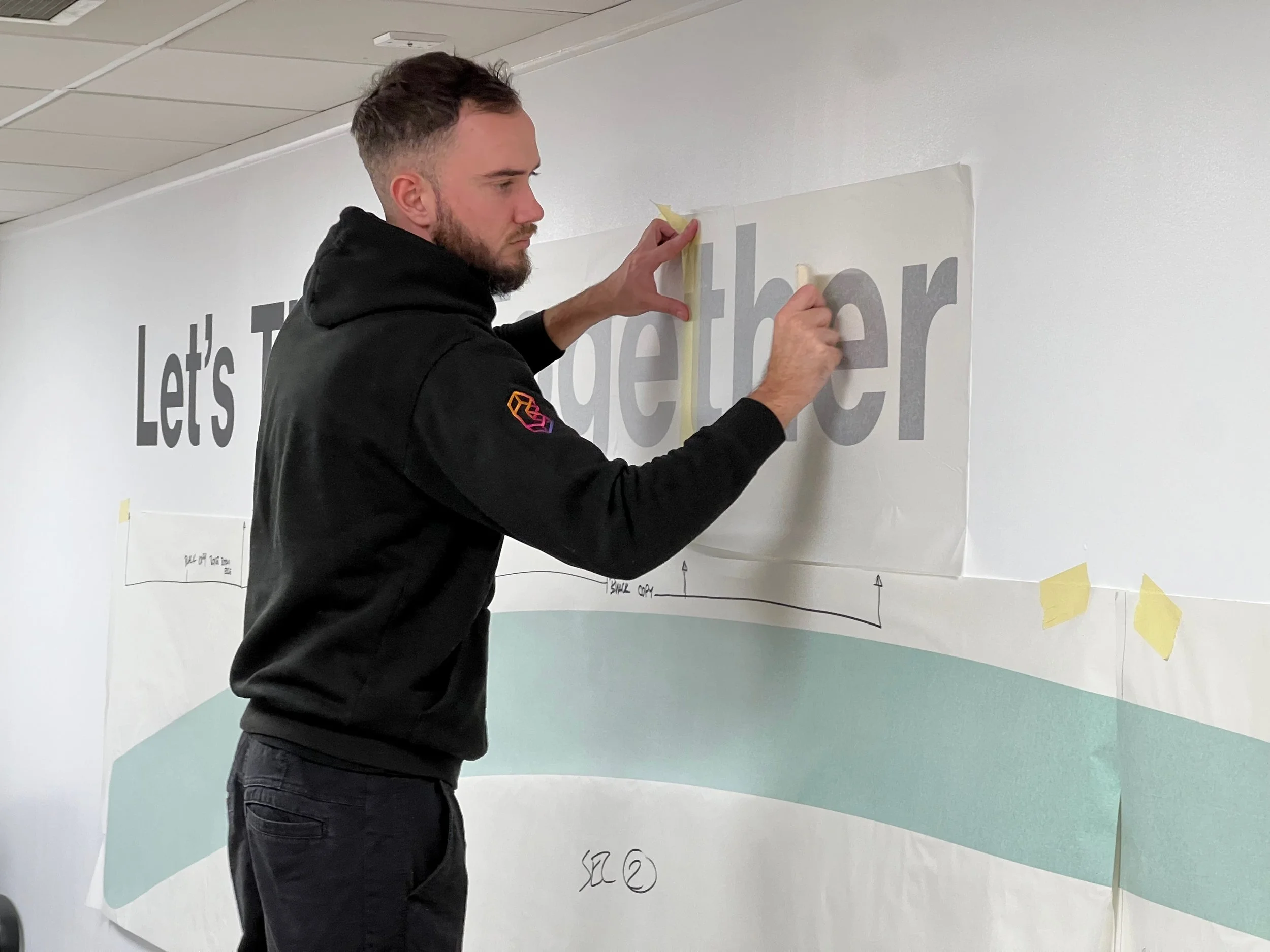CAD-cut wall vinyls offer a cost-effective way to transform plain walls, add visual interest, and showcase your brand with impact.