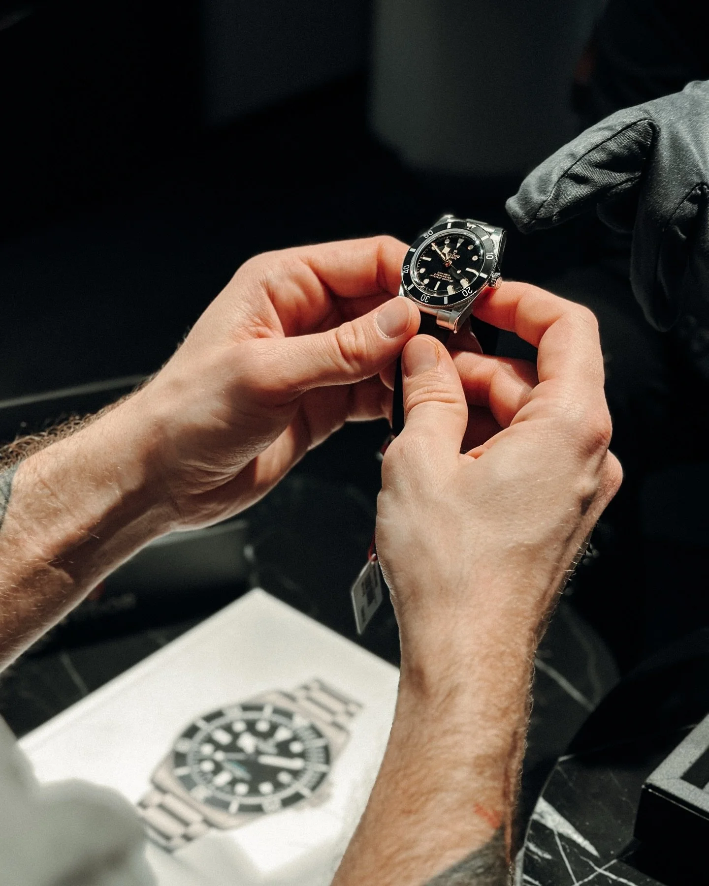 It&rsquo;s Tudor time. 

//

#blackbay58 #tudorblackbay58