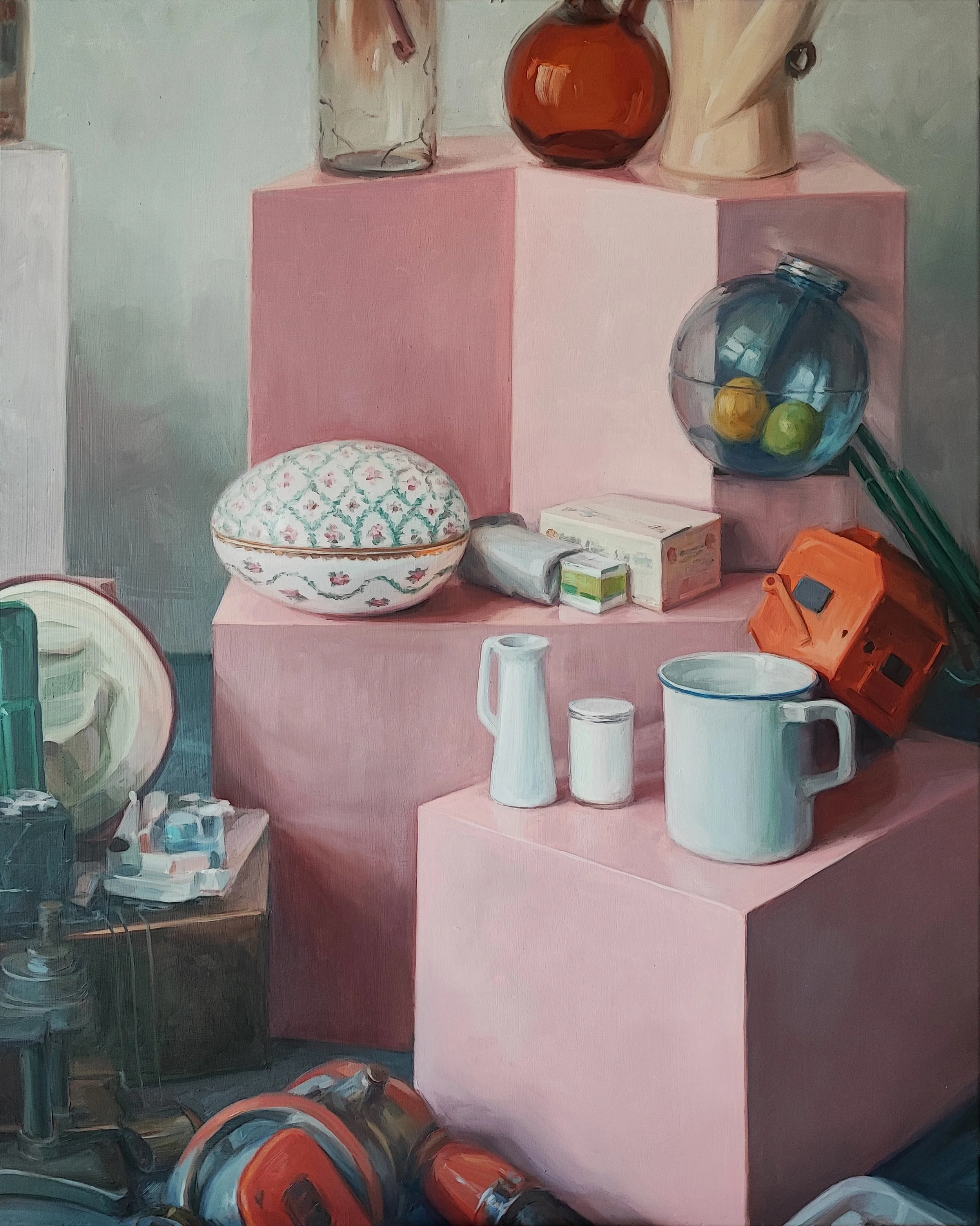 Status Intermedius No. 7 - 
oil on panel, 60 × 75 cm