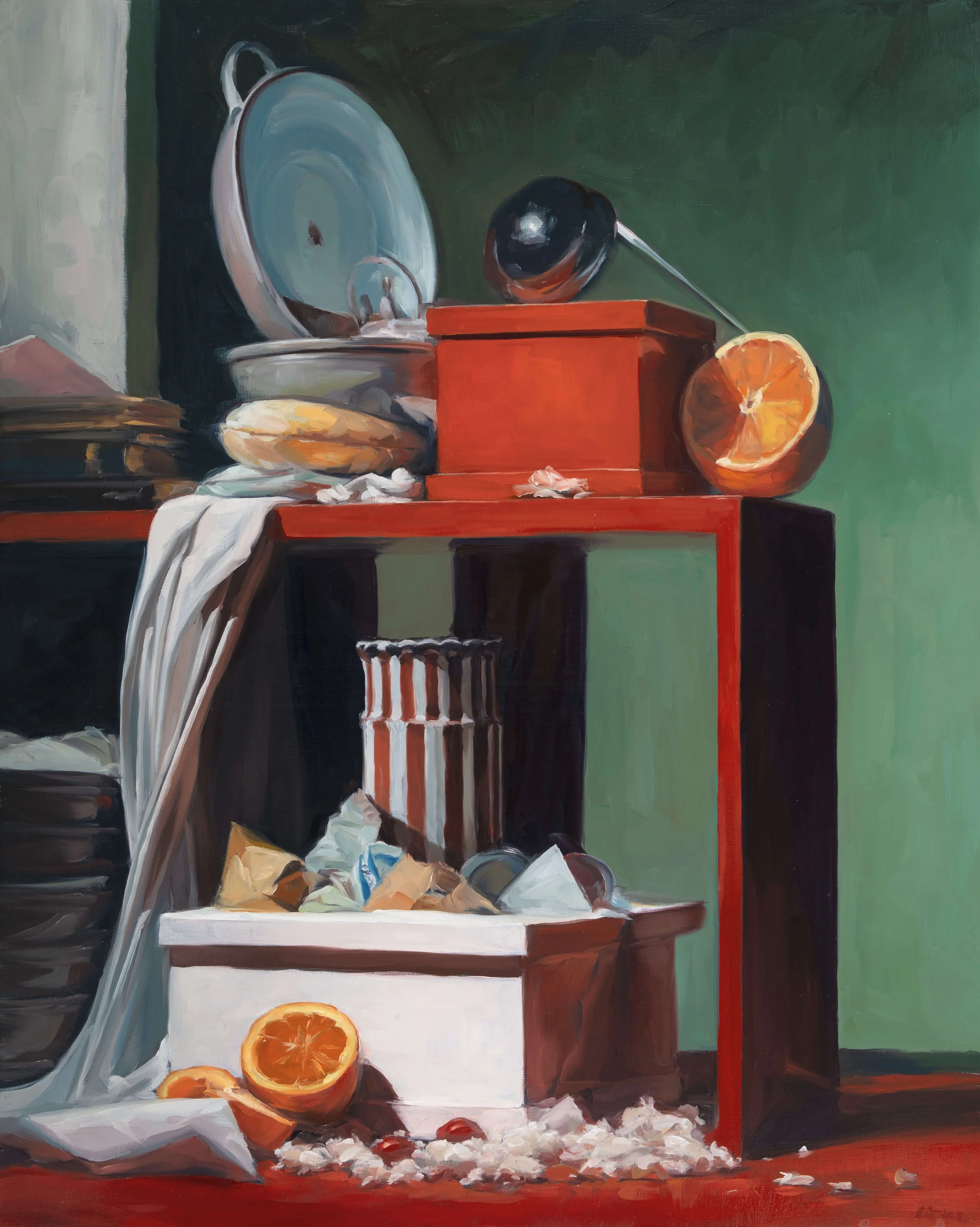 Status Intermedius No. 3 - 
oil on panel, 60 × 75 cm