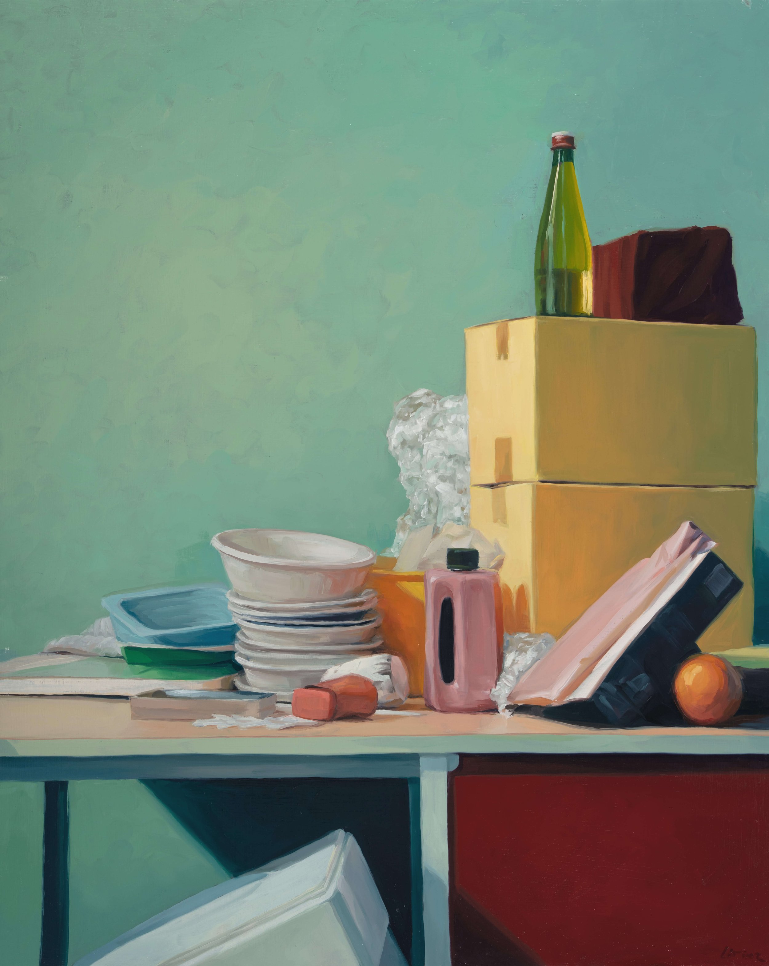 Status Intermedius No. 1 - 
oil on panel, 60 × 75 cm
