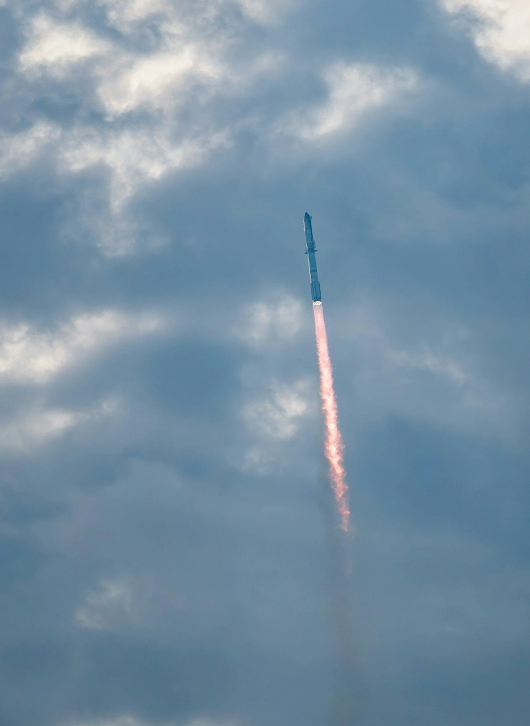 Rozptyl popela z rakety