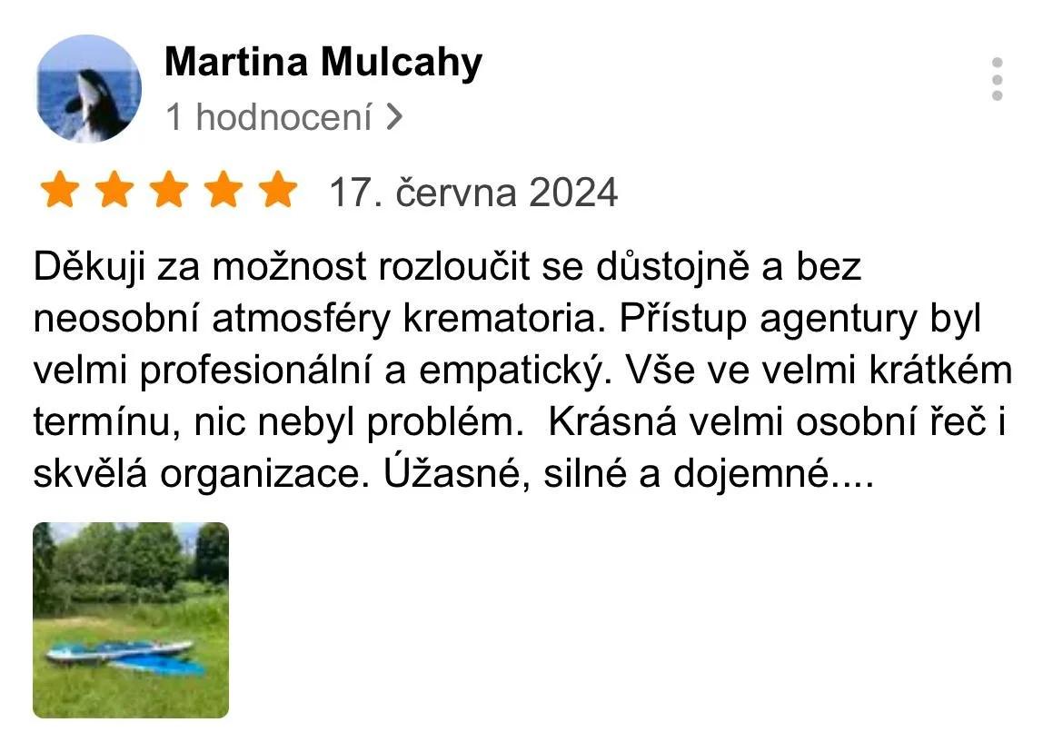 Pohřební průvodci - hodnocení, recenze Martina Mulcahy