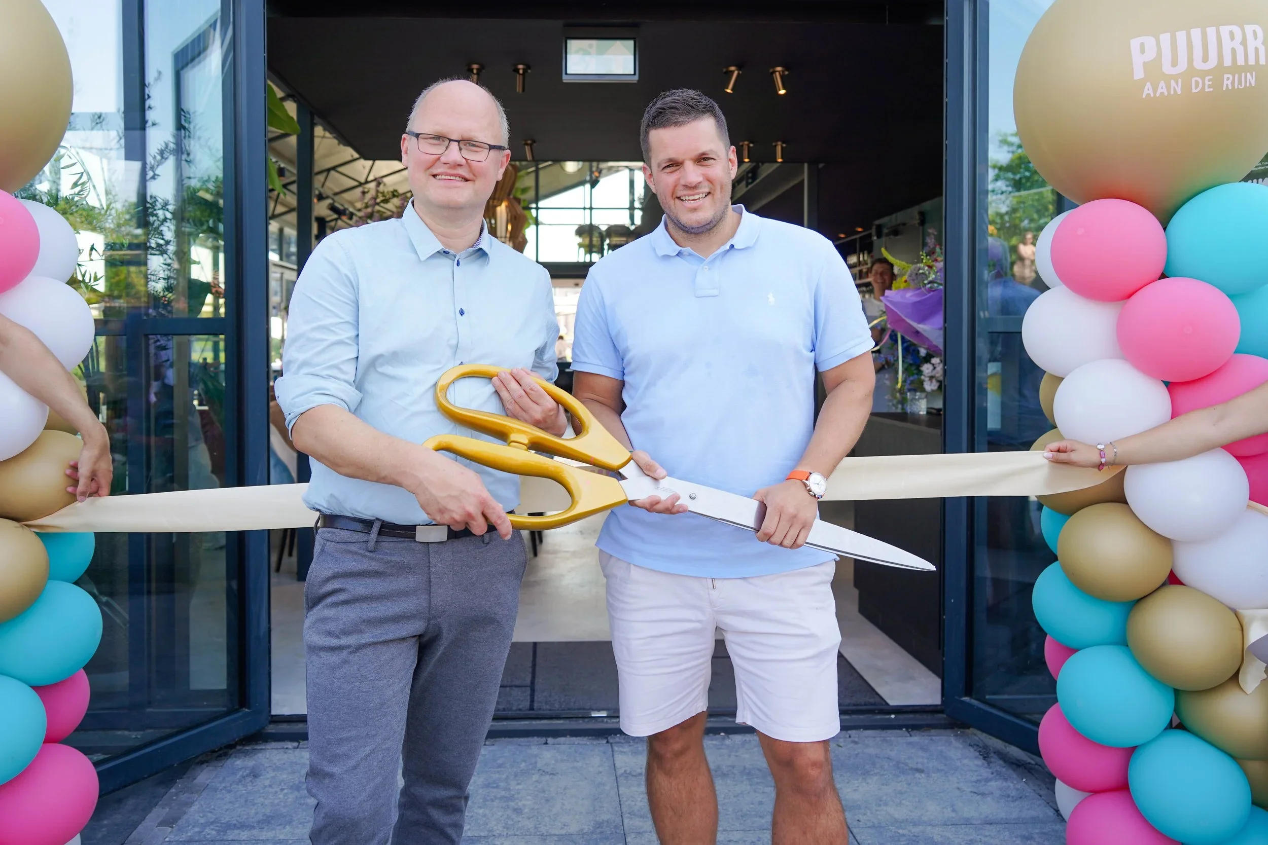 Feestelijke opening PuuRR aan de Rijn