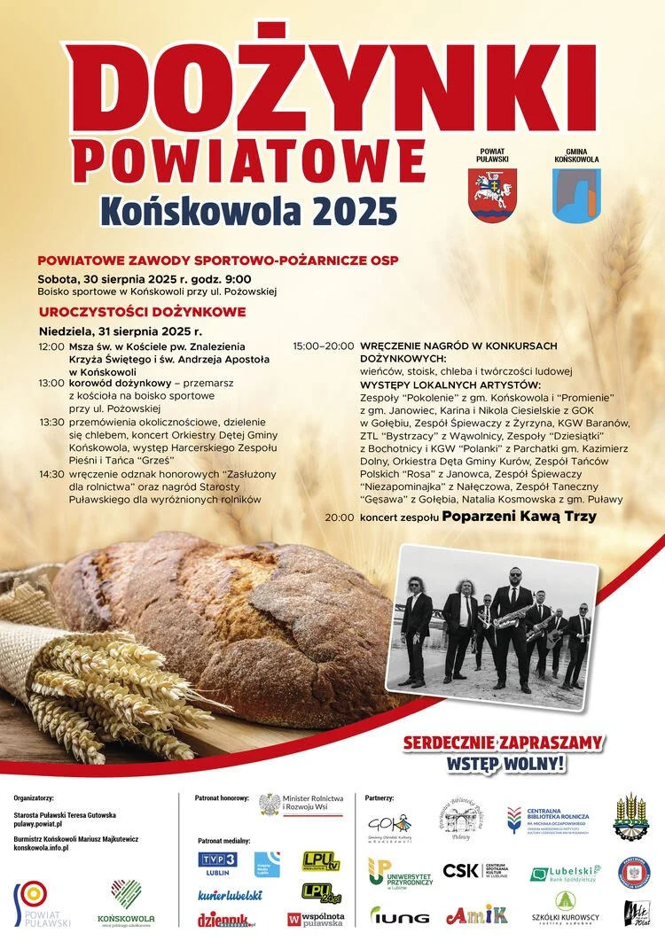 Dożynki Powiatowe w Końskowoli