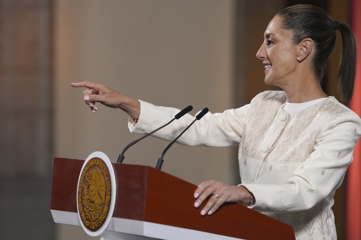 Mexico's President Claudia Sheinbaum