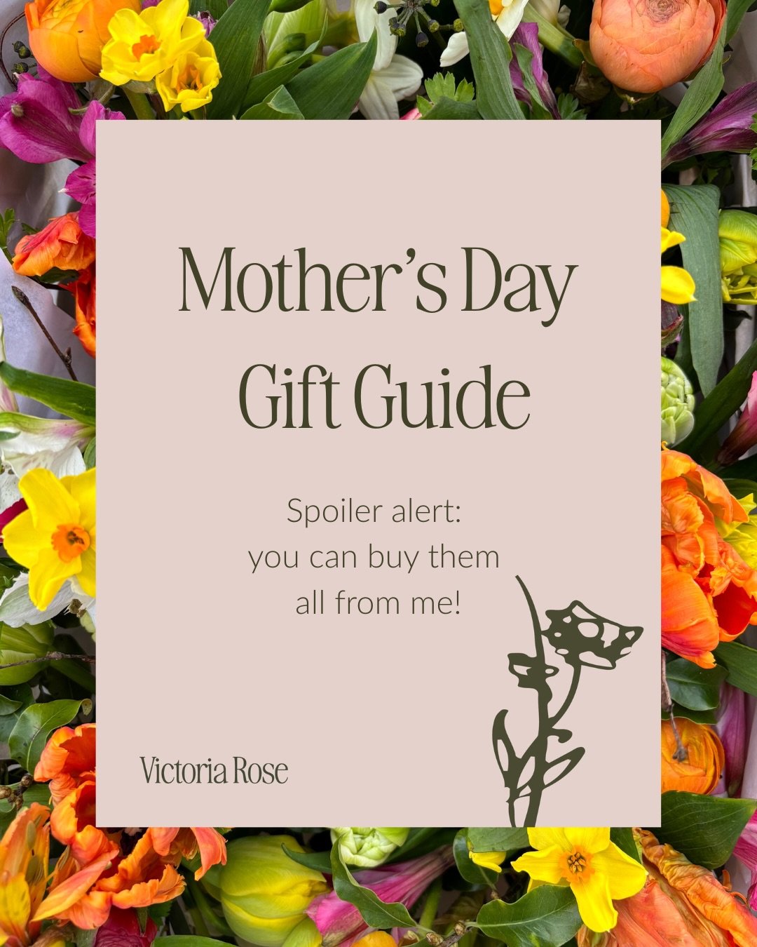 🌸 Mother&rsquo;s Day 15th March 🌸

Whether you&rsquo;re celebrating a mum, grandma, mother-figure, dog/cat mum (or yourself!), I&rsquo;ve got you covered! 

Flowers and workshops galore, all available on my website (link in bio). As always, everyth