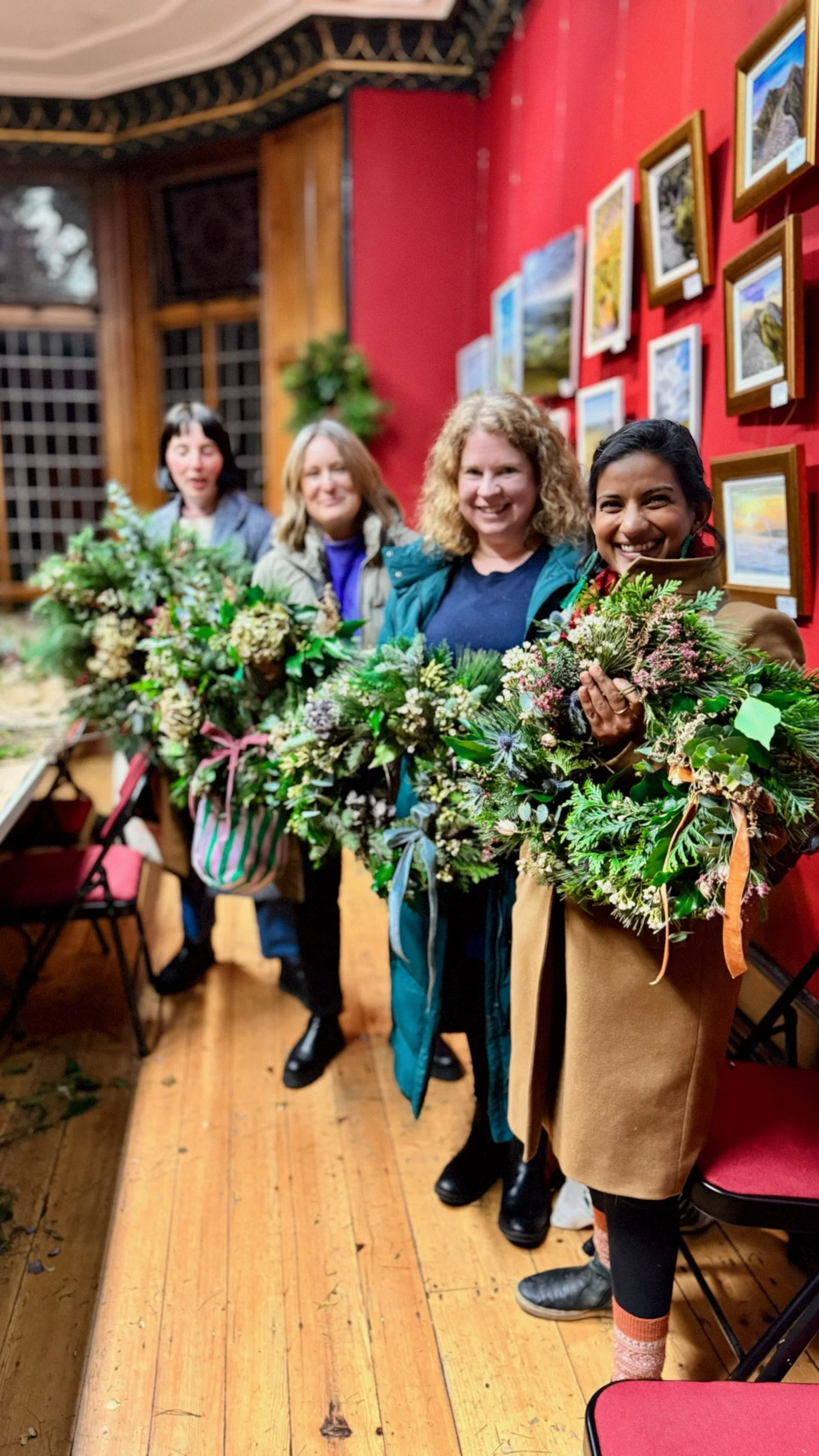 Luxury, Sustainable Festive Wreath Workshop