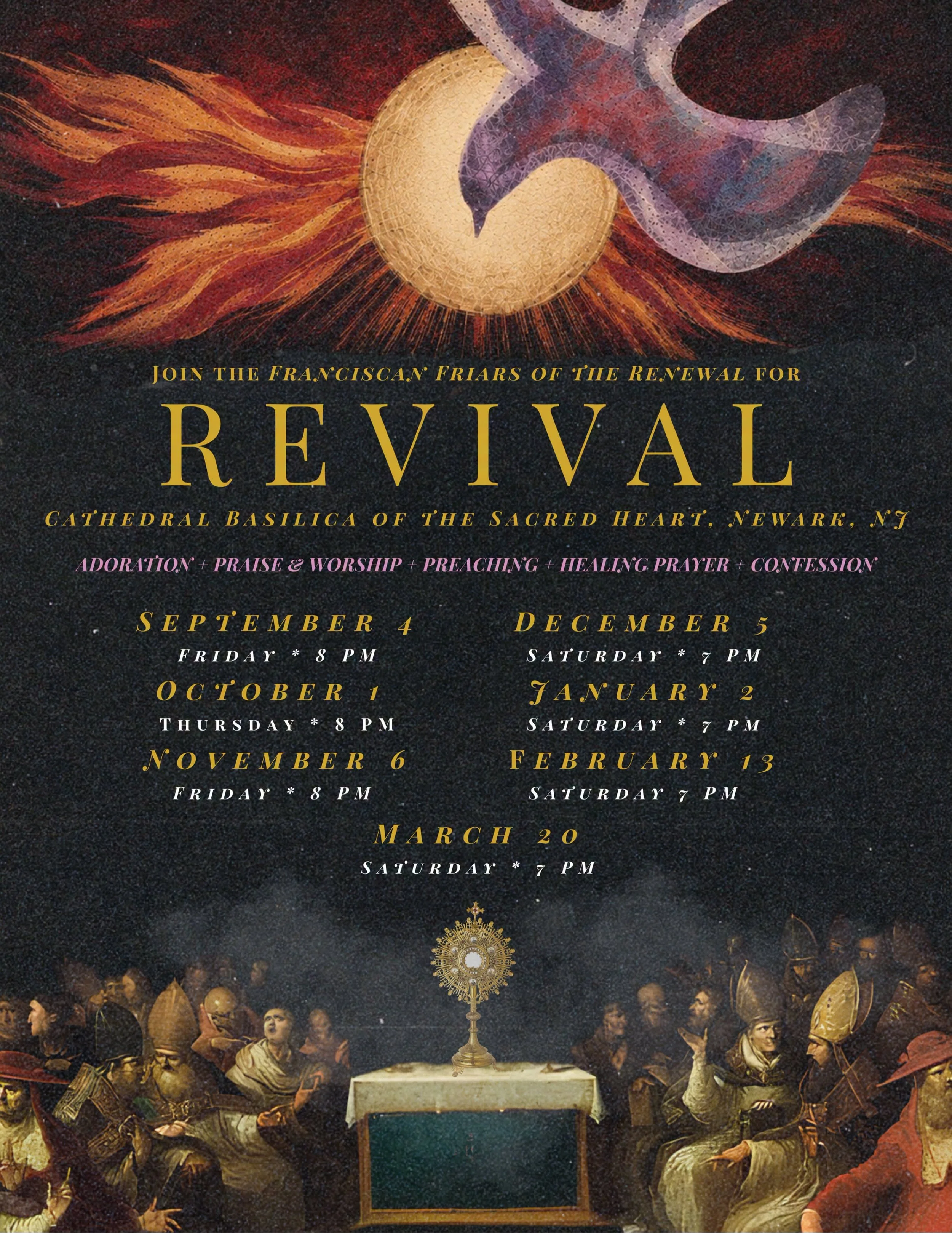 Revival Nights @ Sacred Heart Cathedral Newark 