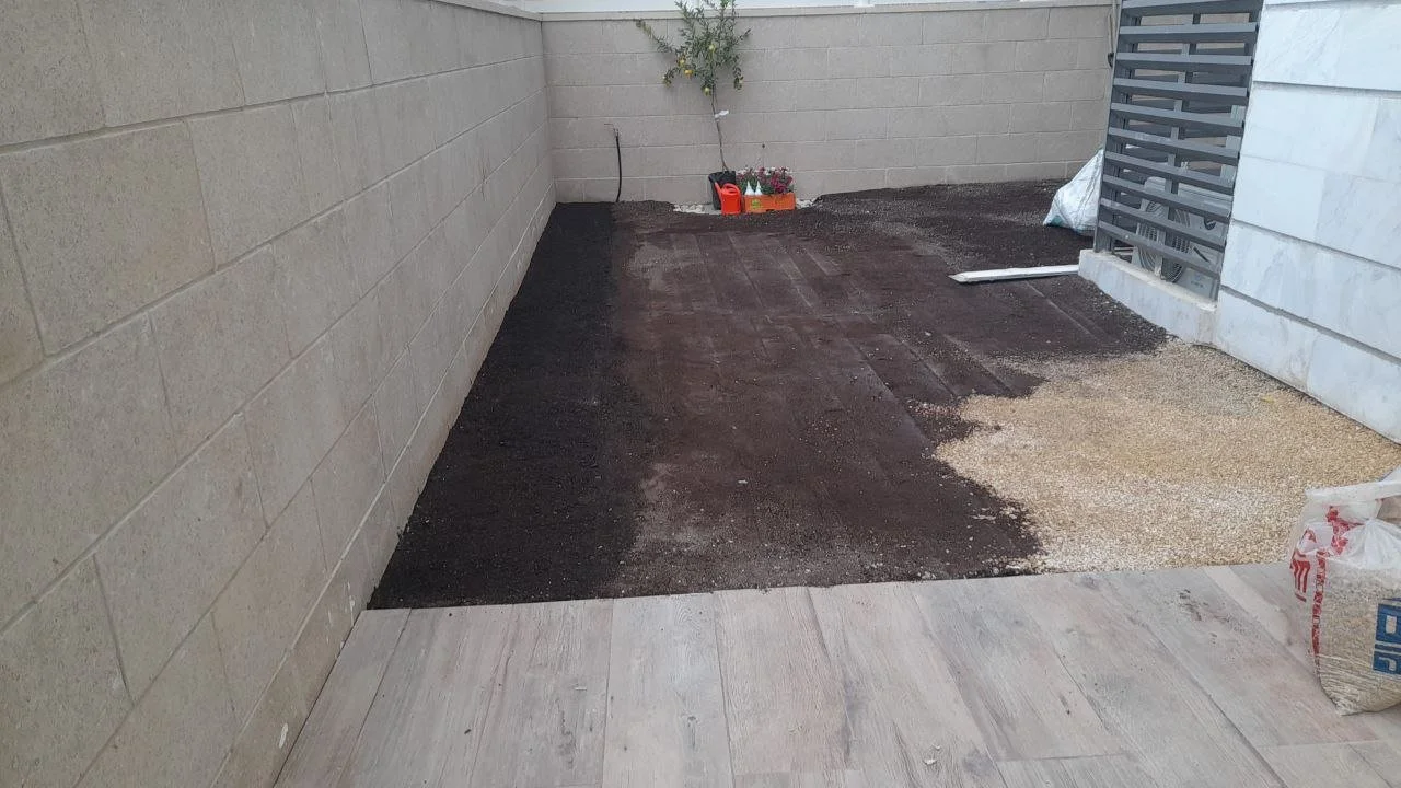 יציקת בטון וריצוף חוץ בהרצליה