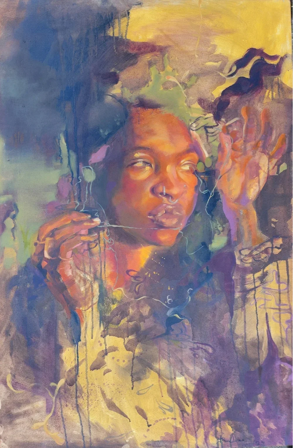 Morgan II・Oil on canvas・24 x 36 in