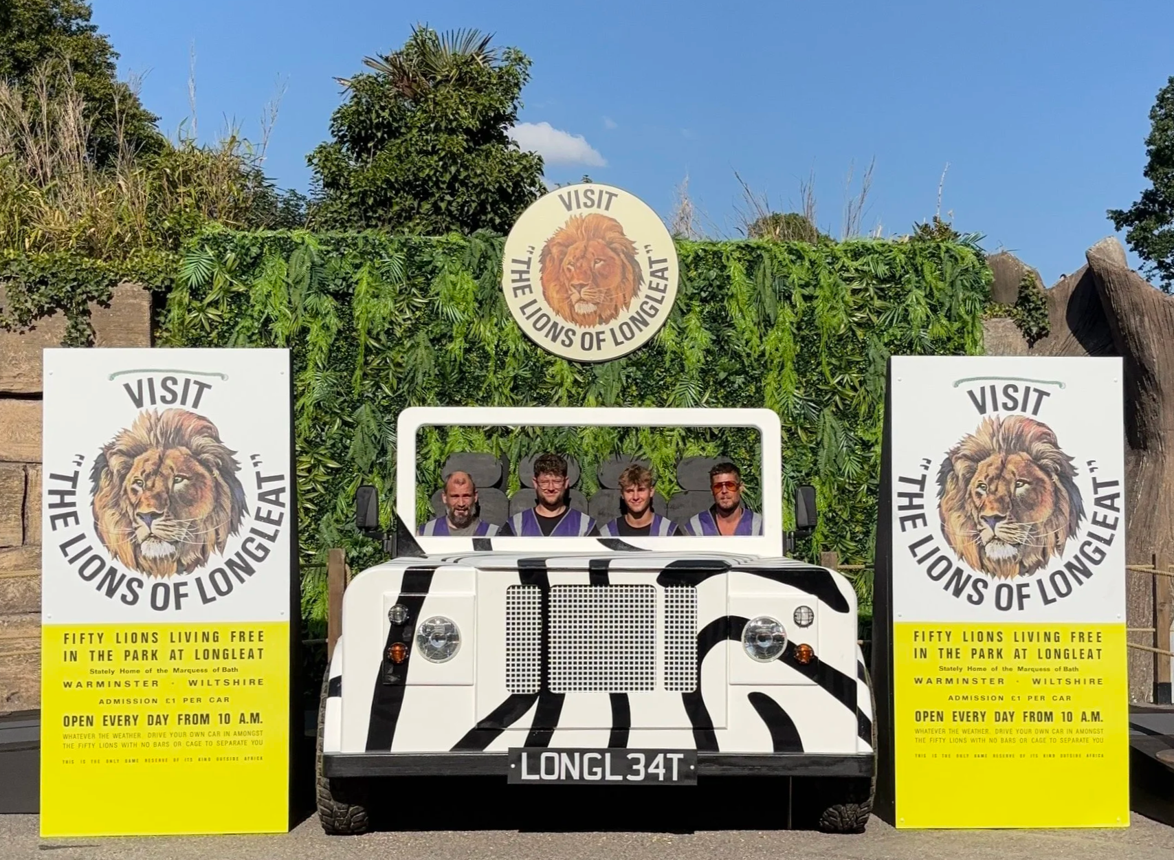 Longleat 60th Anniversary Safari Jeep
