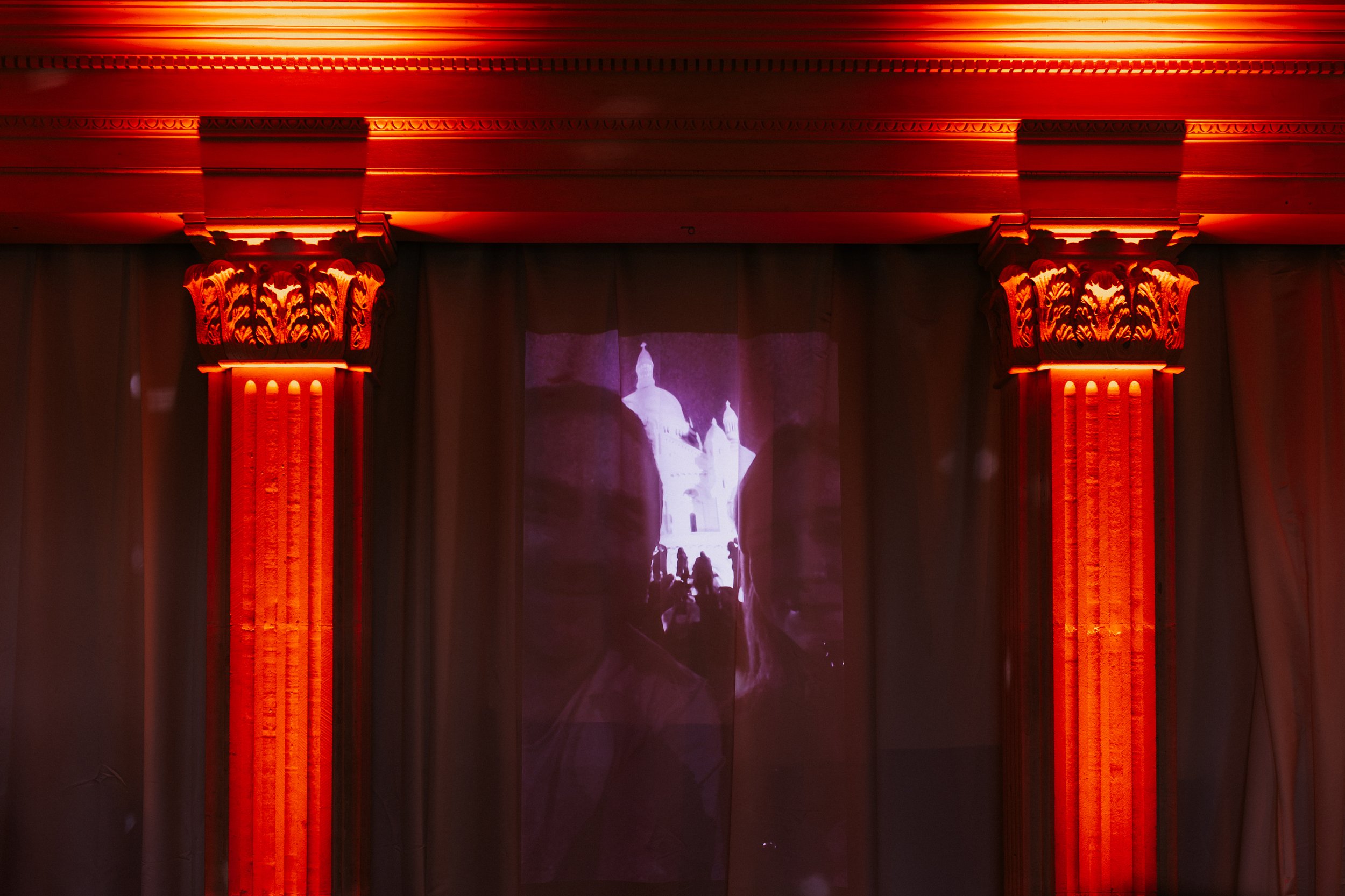 Video Projection on Draping - POR