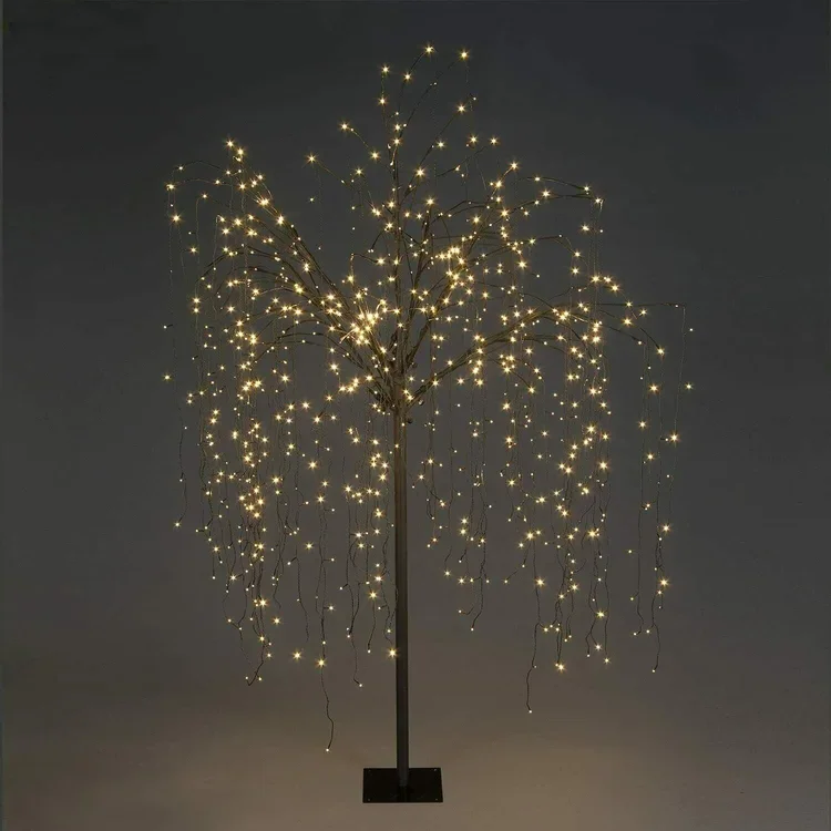 Festive: 2.4m Light Up Weeping Willow Tree - £50 + VAT 